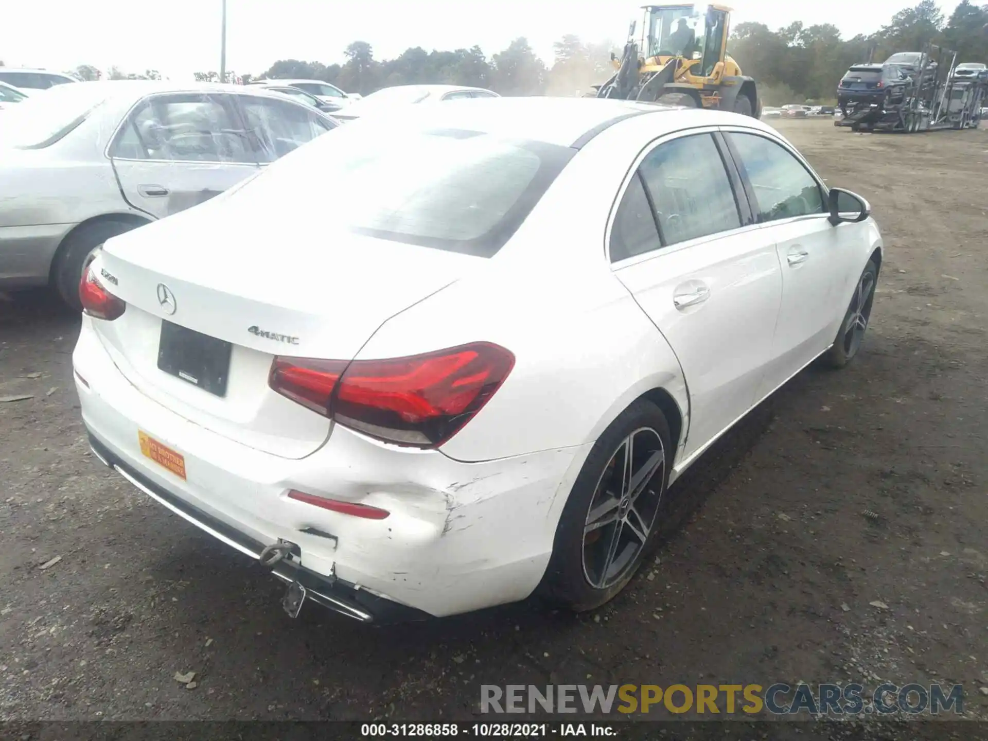 4 Photograph of a damaged car WDD3G4FBXKW004667 MERCEDES-BENZ A-CLASS 2019