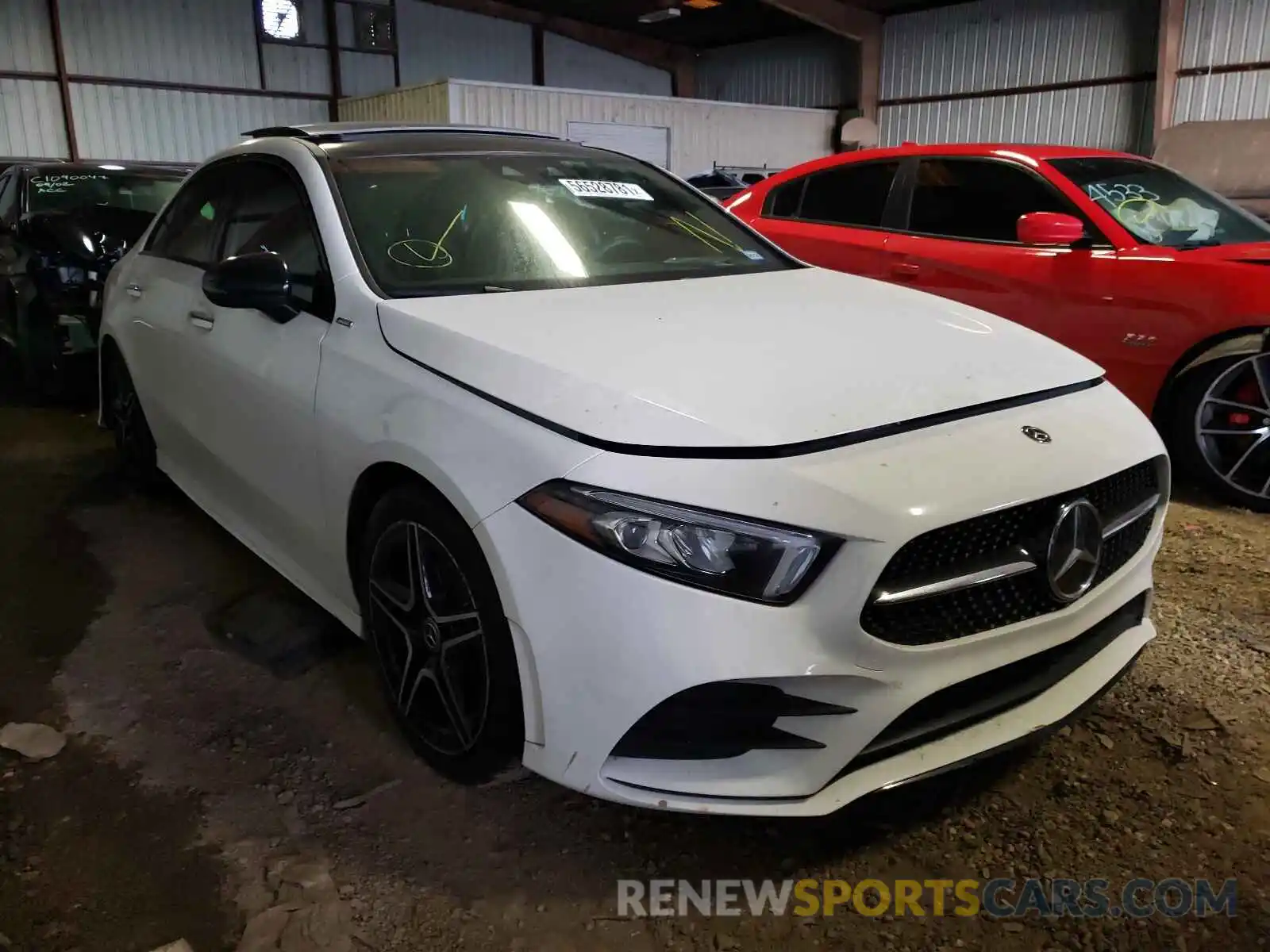 1 Photograph of a damaged car WDD3G4FBXKW005348 MERCEDES-BENZ A-CLASS 2019