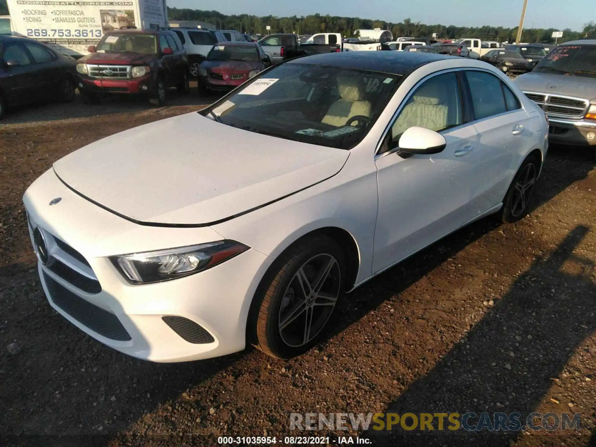 2 Photograph of a damaged car WDD3G4FBXKW007021 MERCEDES-BENZ A-CLASS 2019