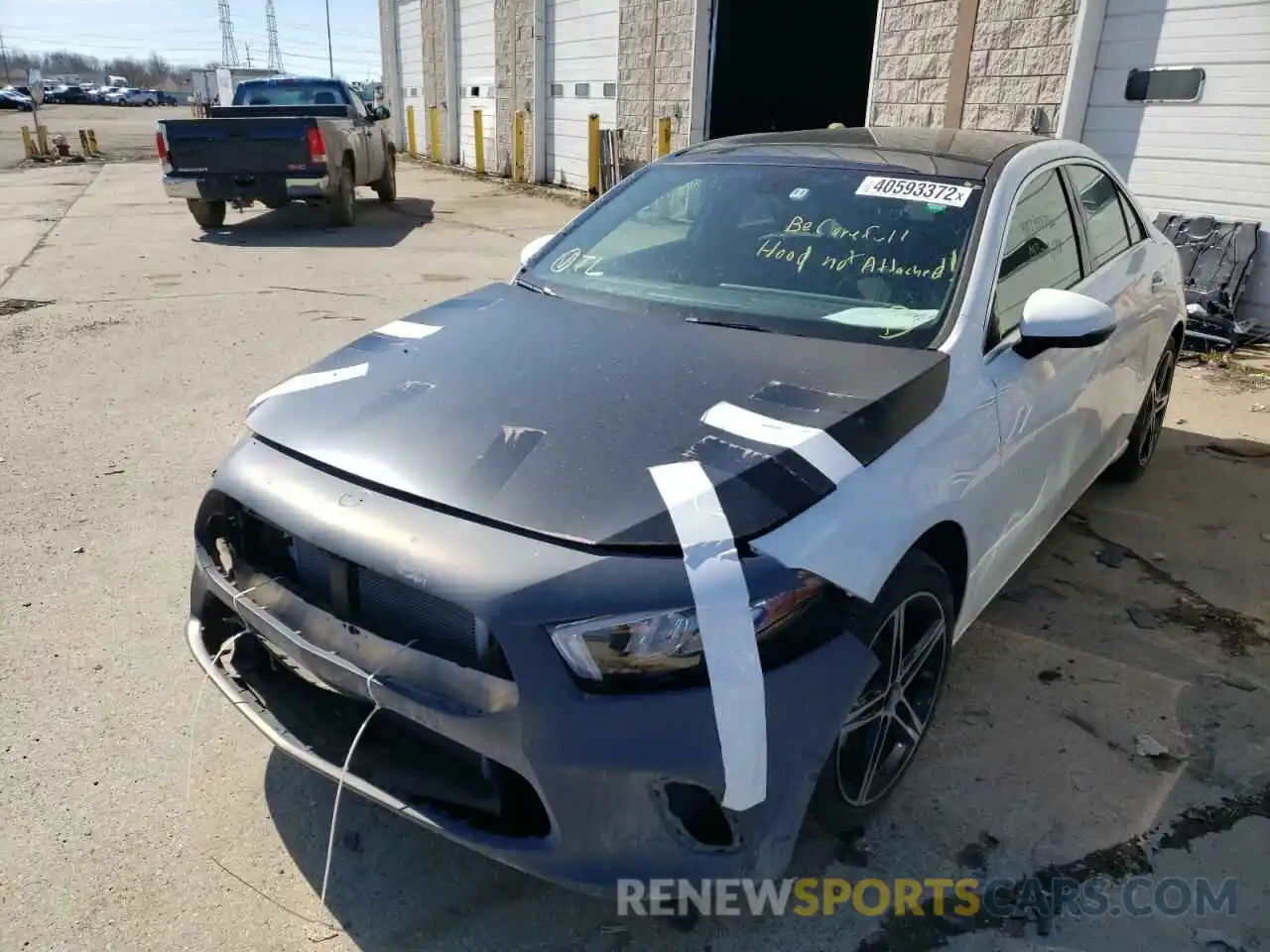 2 Photograph of a damaged car WDD3G4FBXKW012462 MERCEDES-BENZ A-CLASS 2019