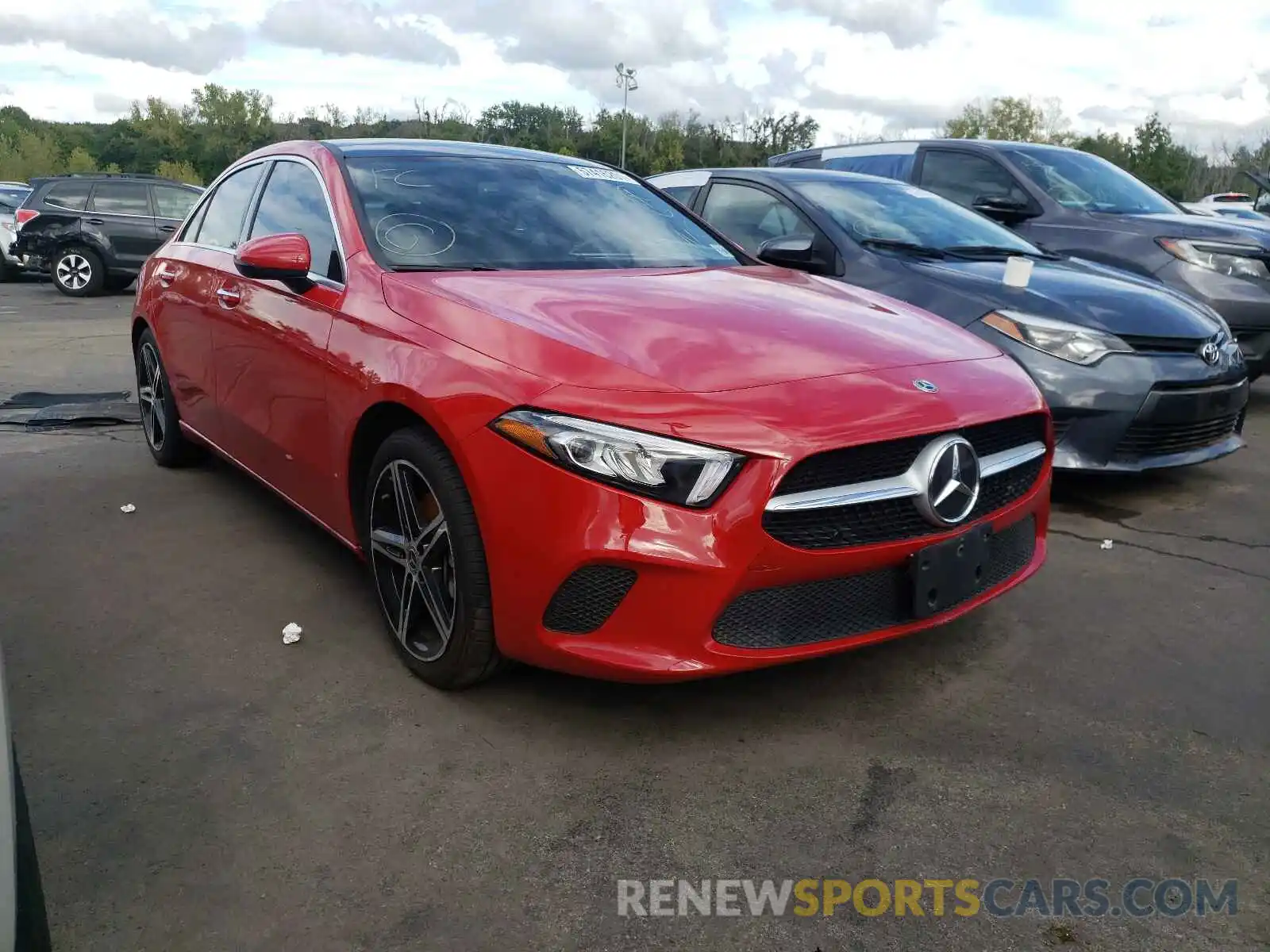 1 Photograph of a damaged car WDD3G4FBXKW020108 MERCEDES-BENZ A-CLASS 2019