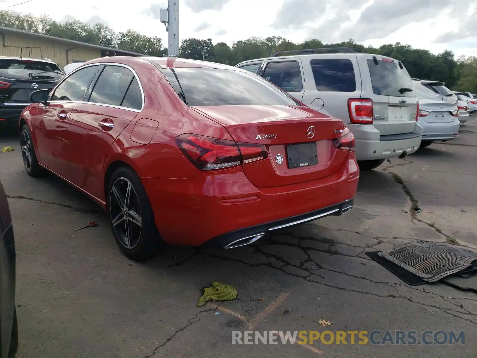 3 Photograph of a damaged car WDD3G4FBXKW020108 MERCEDES-BENZ A-CLASS 2019