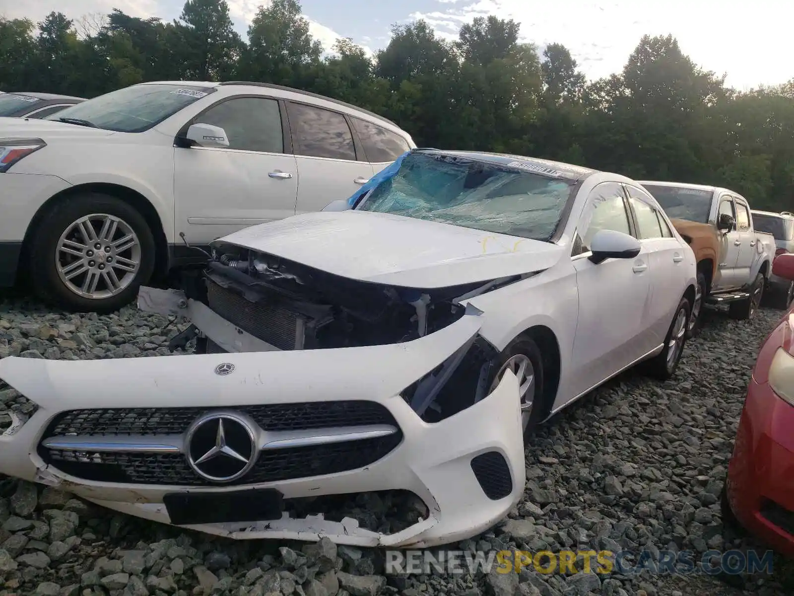 2 Photograph of a damaged car WDD3G4FBXKW021677 MERCEDES-BENZ A-CLASS 2019