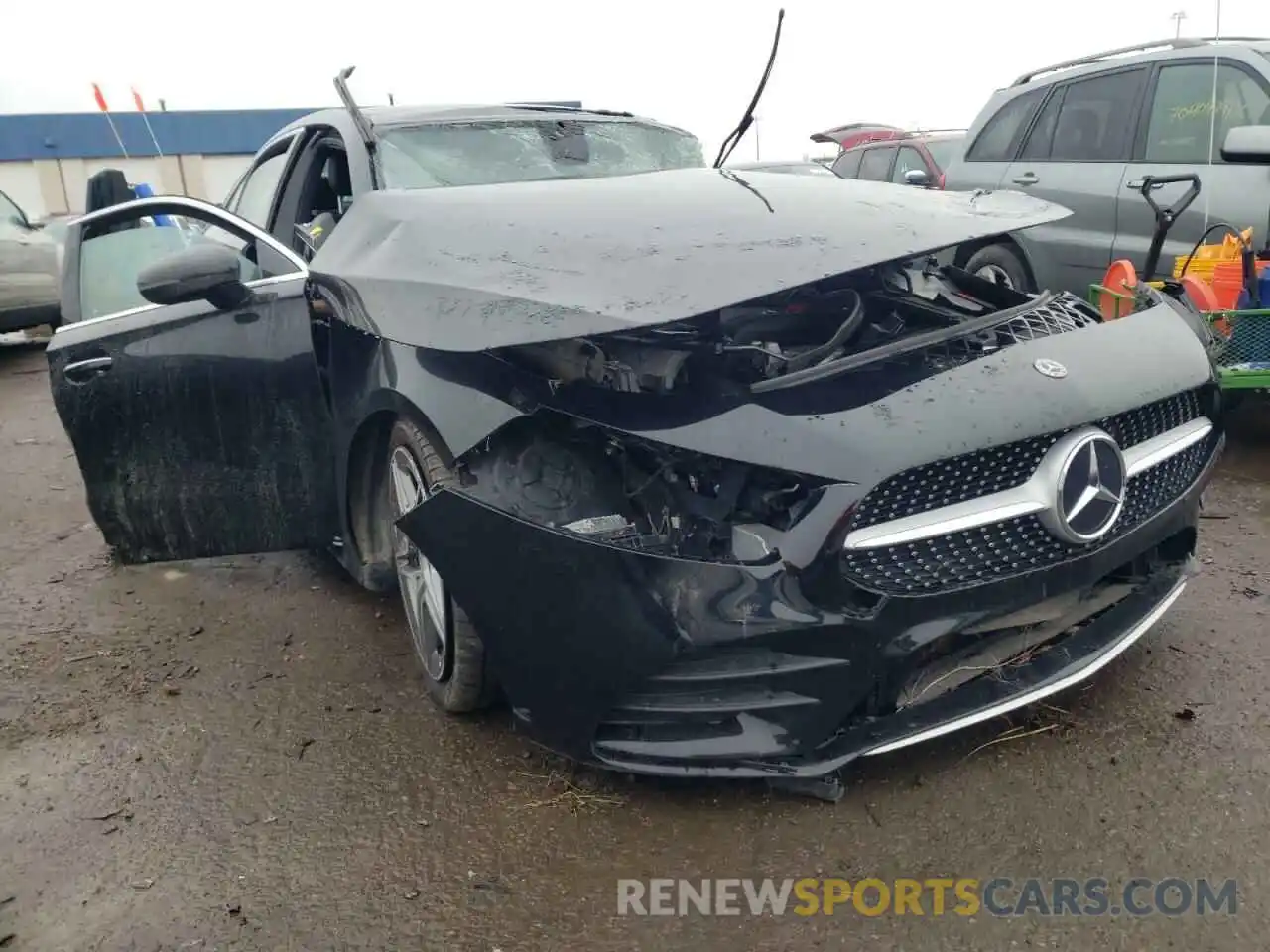 1 Photograph of a damaged car WDD3G4FBXKW022487 MERCEDES-BENZ A-CLASS 2019