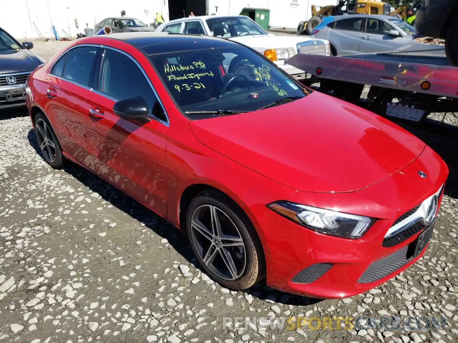 1 Photograph of a damaged car WDD3G4FBXKW022800 MERCEDES-BENZ A-CLASS 2019