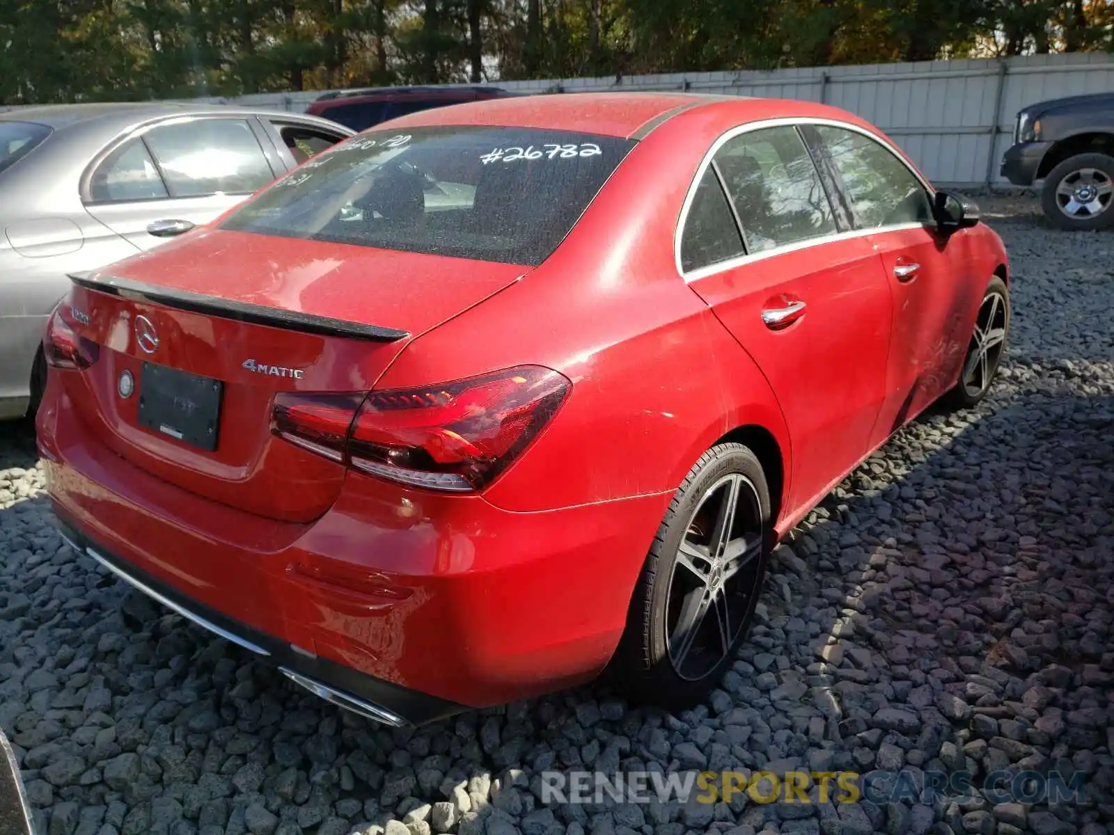 4 Photograph of a damaged car WDD3G4FBXKW022800 MERCEDES-BENZ A-CLASS 2019