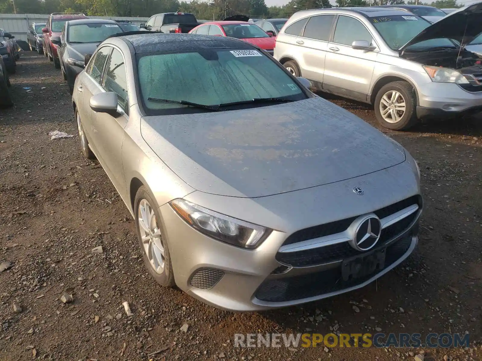 1 Photograph of a damaged car WDD3G4FBXKW025325 MERCEDES-BENZ A-CLASS 2019