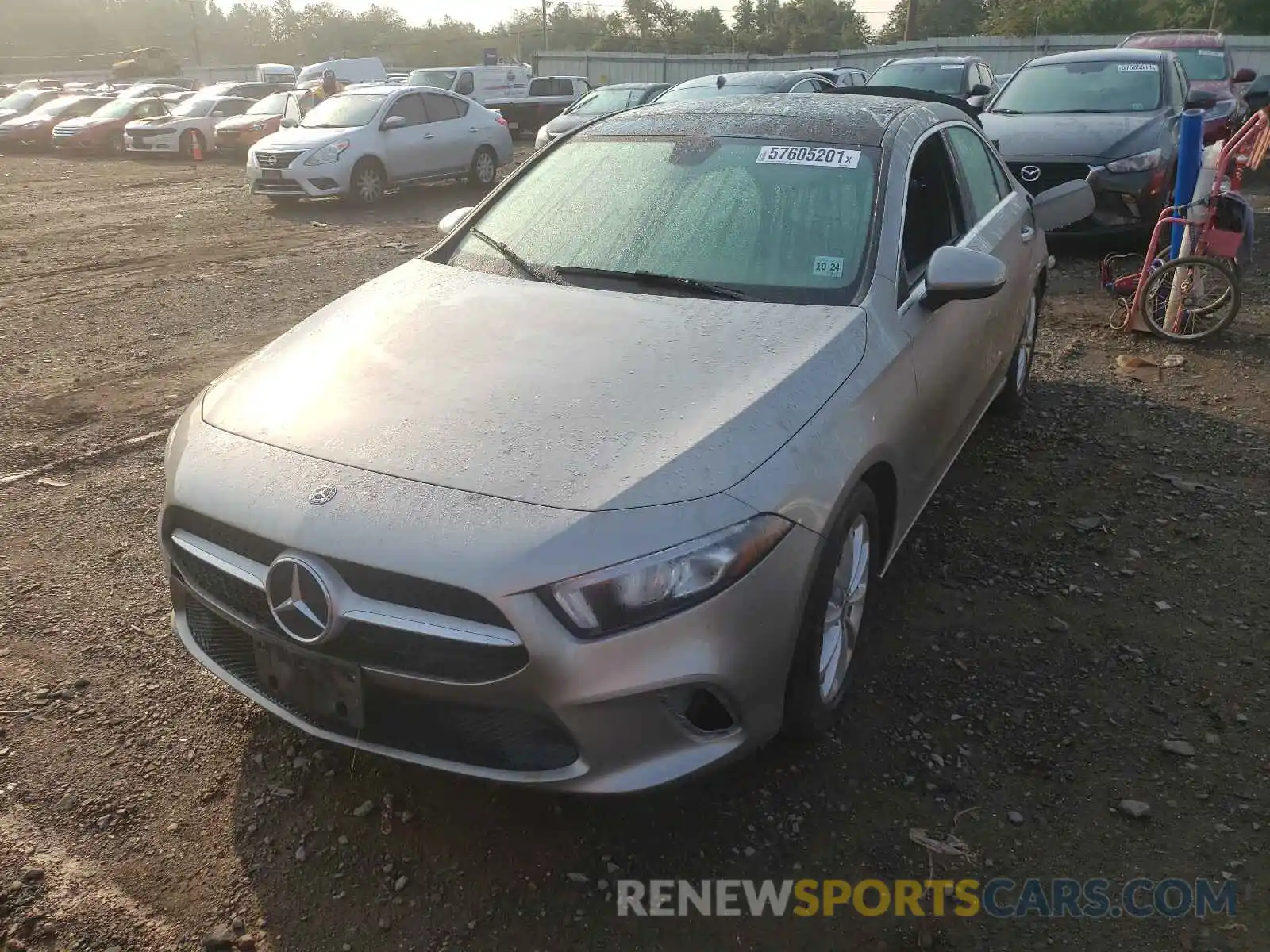 2 Photograph of a damaged car WDD3G4FBXKW025325 MERCEDES-BENZ A-CLASS 2019