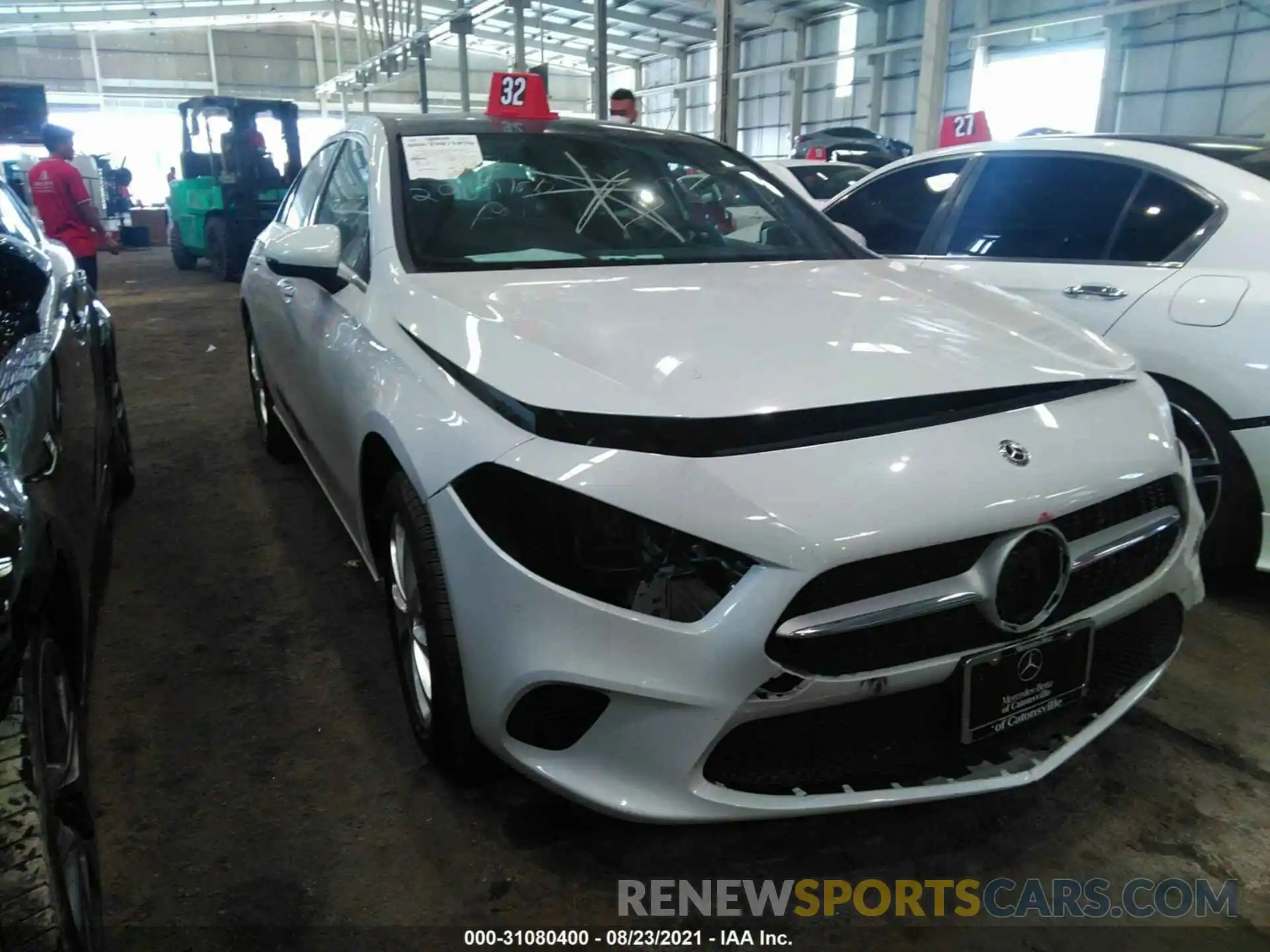 1 Photograph of a damaged car 0003G4FB2LW044534 MERCEDES-BENZ A-CLASS 2020