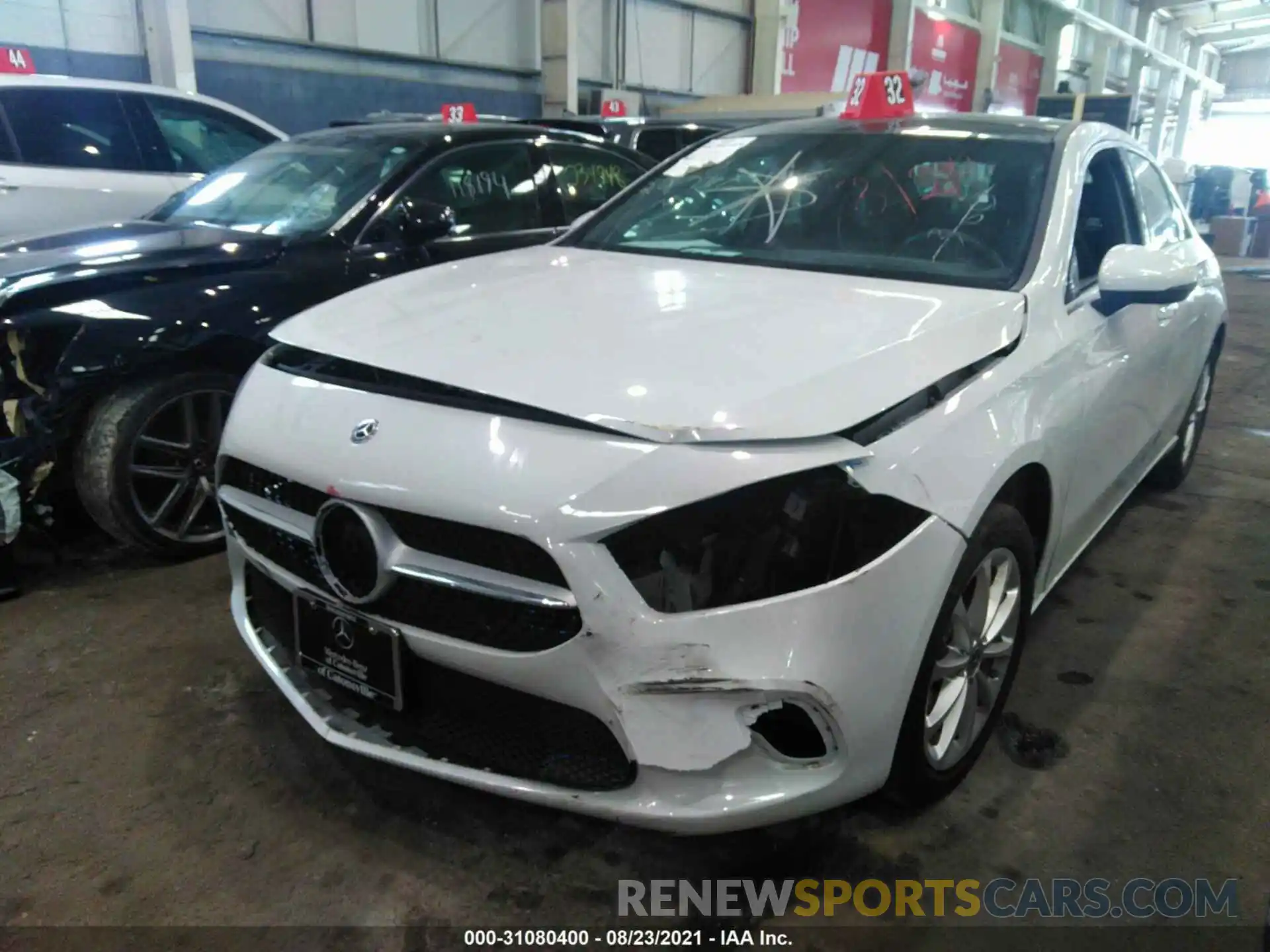 2 Photograph of a damaged car 0003G4FB2LW044534 MERCEDES-BENZ A-CLASS 2020