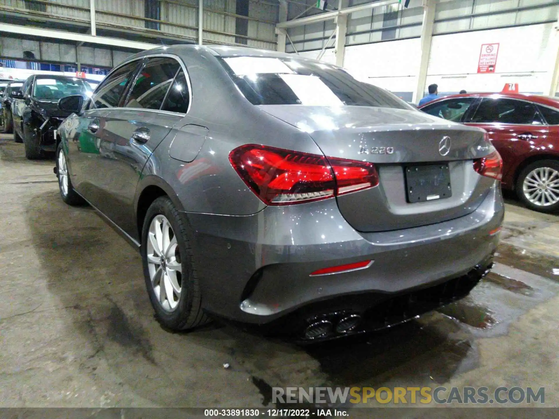 3 Photograph of a damaged car 00D3G4FB1LW039311 MERCEDES-BENZ A-CLASS 2020