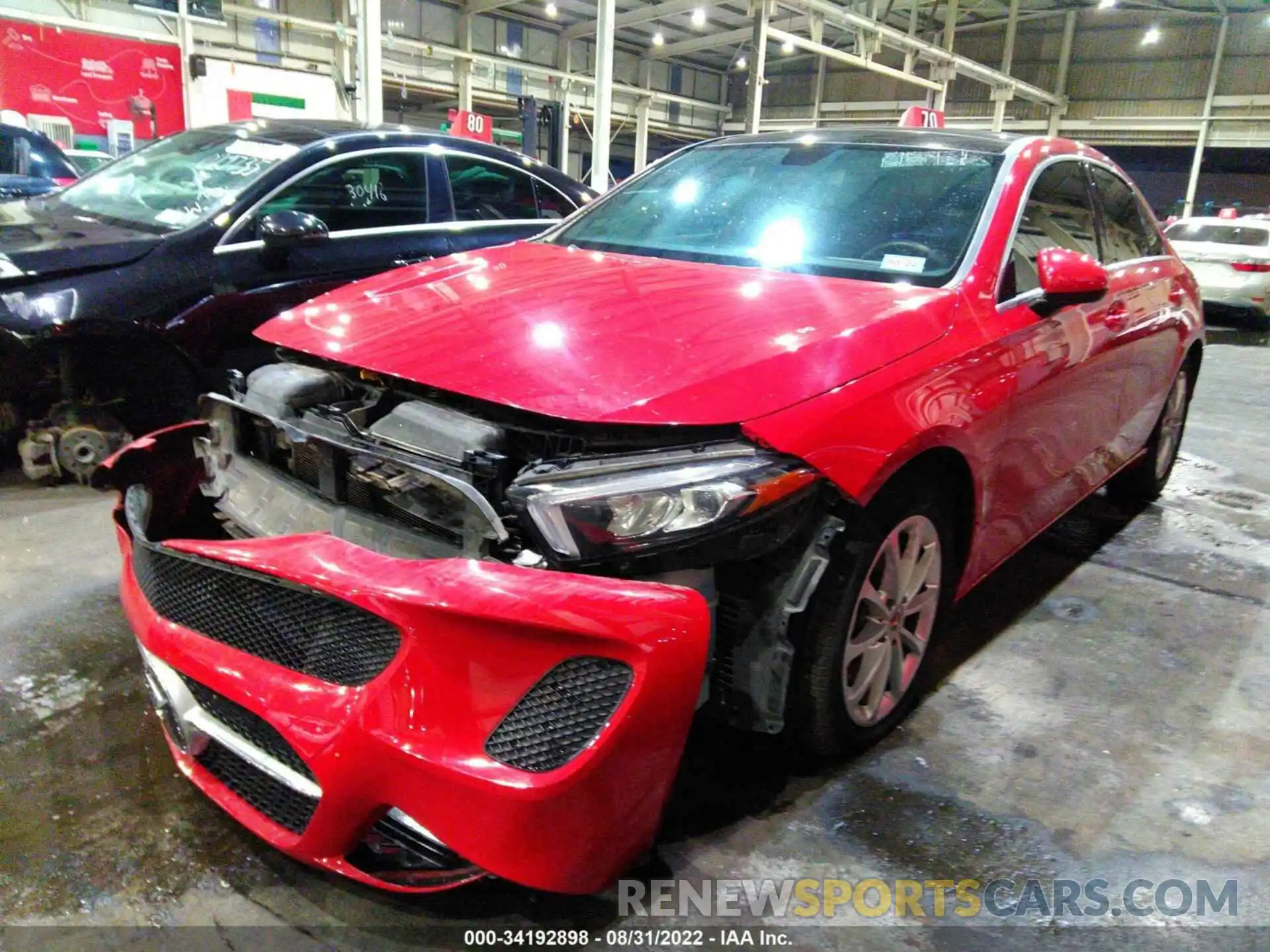 2 Photograph of a damaged car 00K3G4FB6LW047047 MERCEDES-BENZ A-CLASS 2020