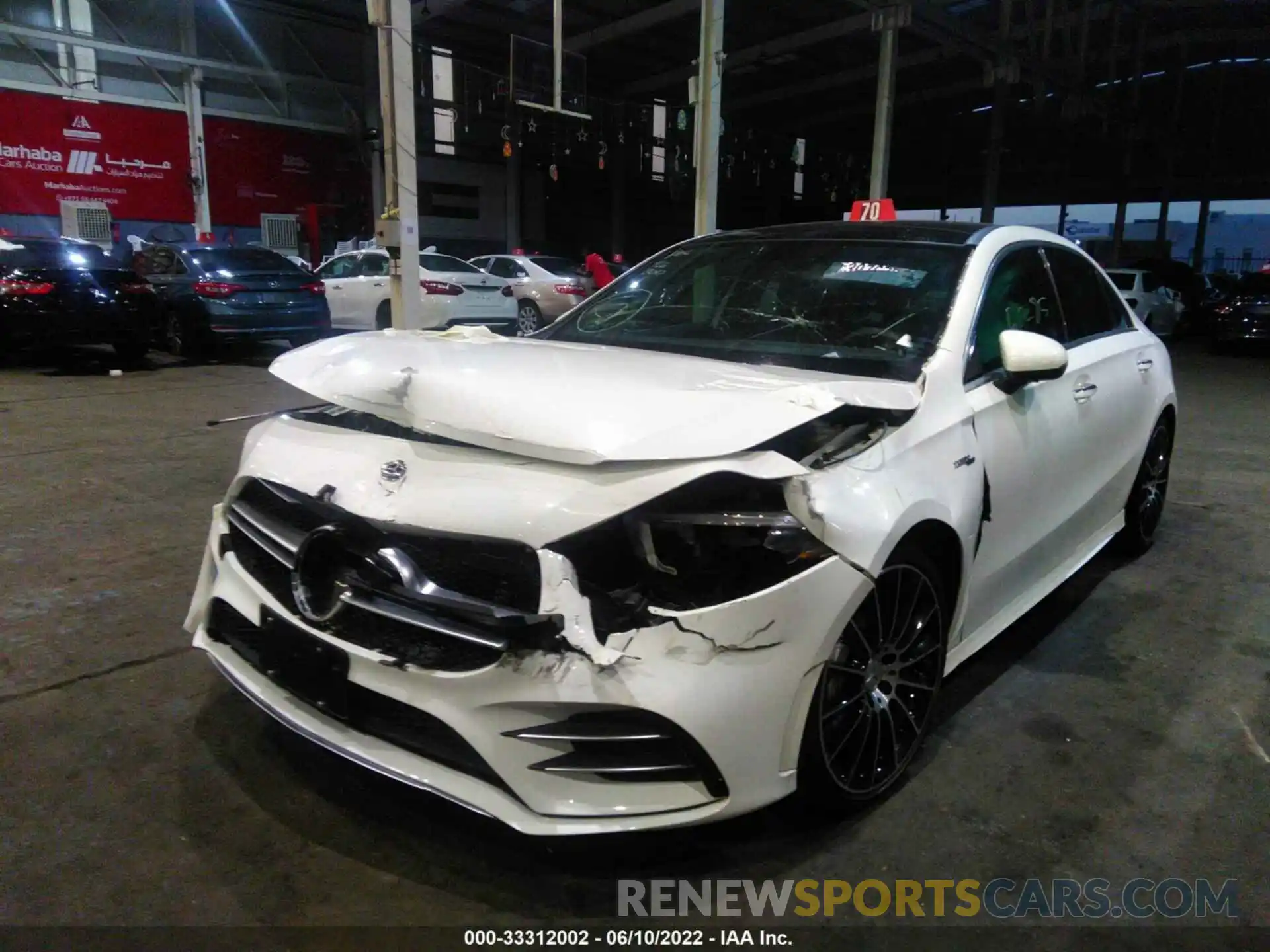 3 Photograph of a damaged car 00K3G5BB1LJ222426 MERCEDES-BENZ A-CLASS 2020