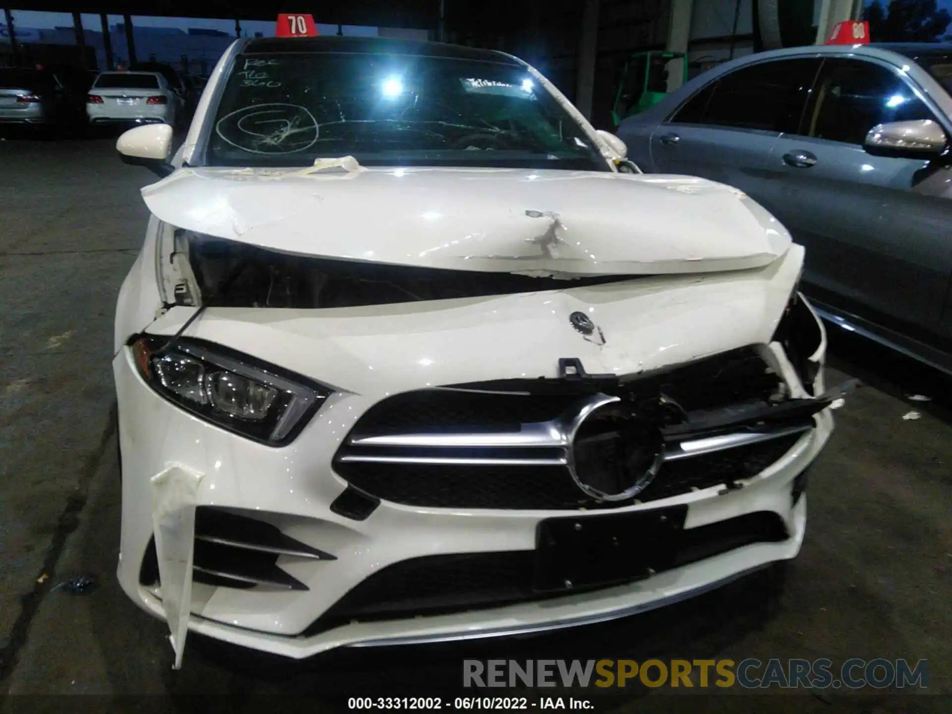 6 Photograph of a damaged car 00K3G5BB1LJ222426 MERCEDES-BENZ A-CLASS 2020