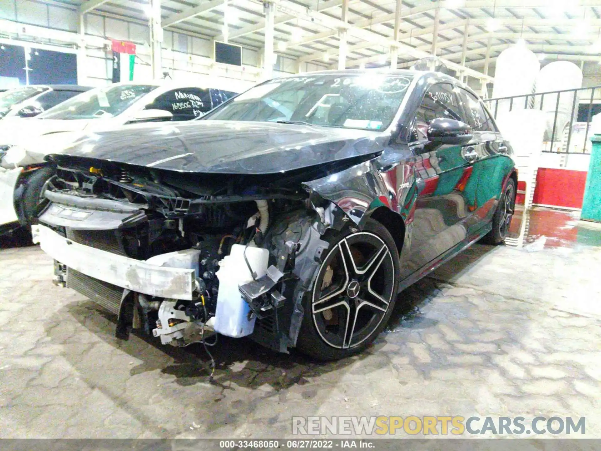 2 Photograph of a damaged car 00K3G5BB5LJ205466 MERCEDES-BENZ A-CLASS 2020