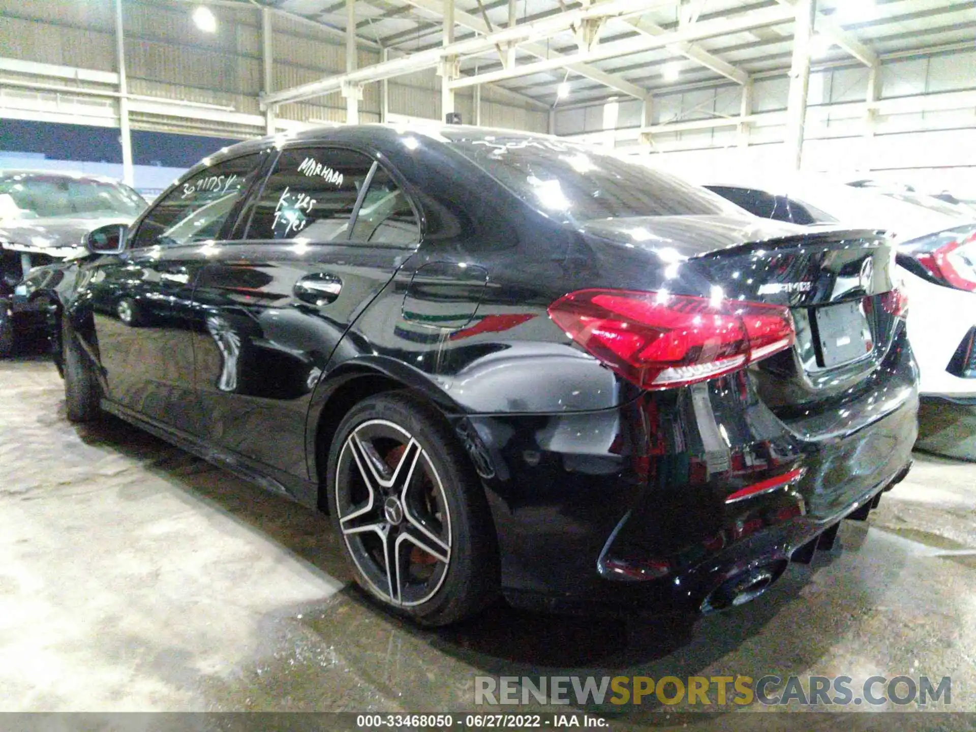 3 Photograph of a damaged car 00K3G5BB5LJ205466 MERCEDES-BENZ A-CLASS 2020