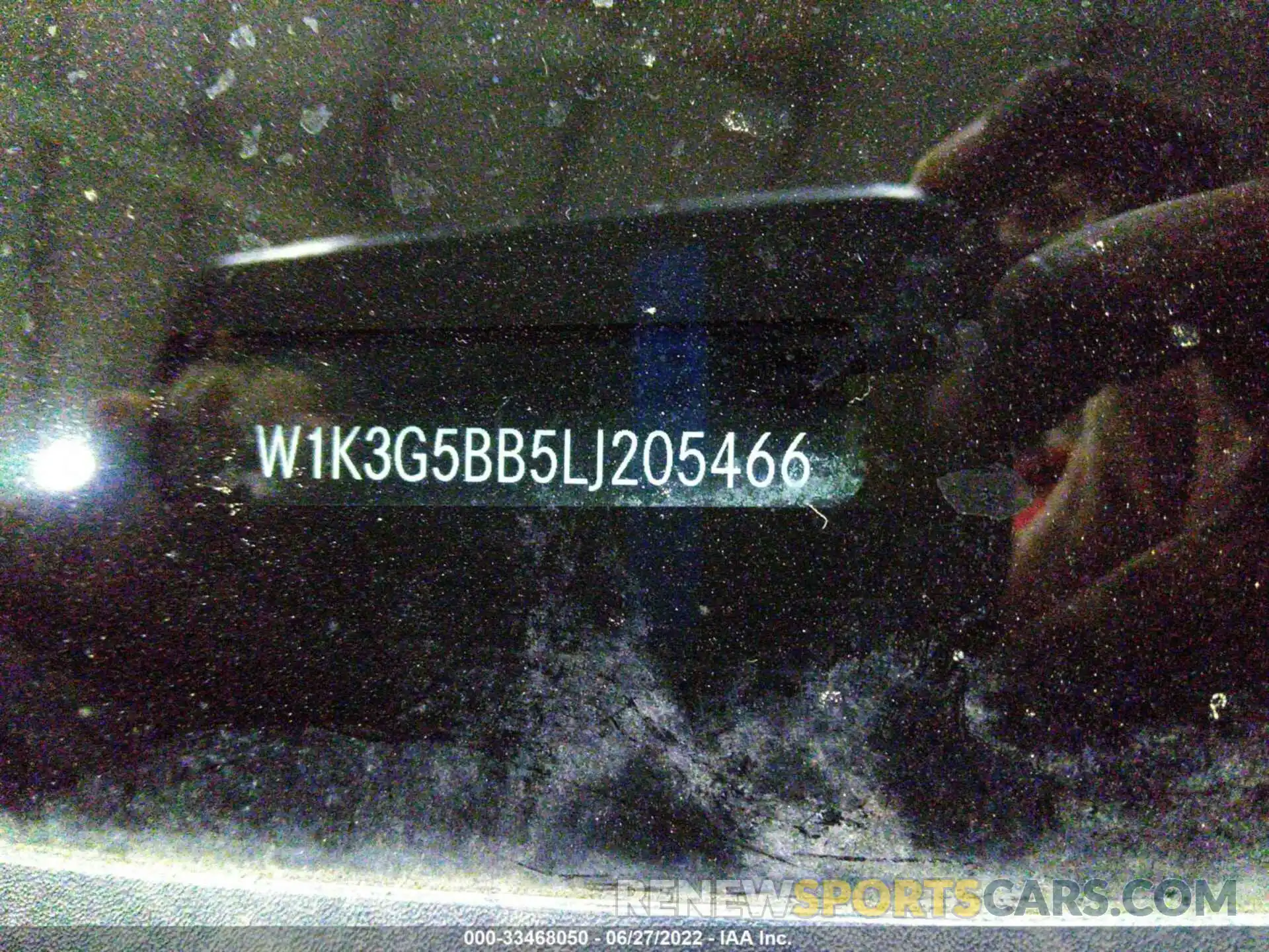 9 Photograph of a damaged car 00K3G5BB5LJ205466 MERCEDES-BENZ A-CLASS 2020