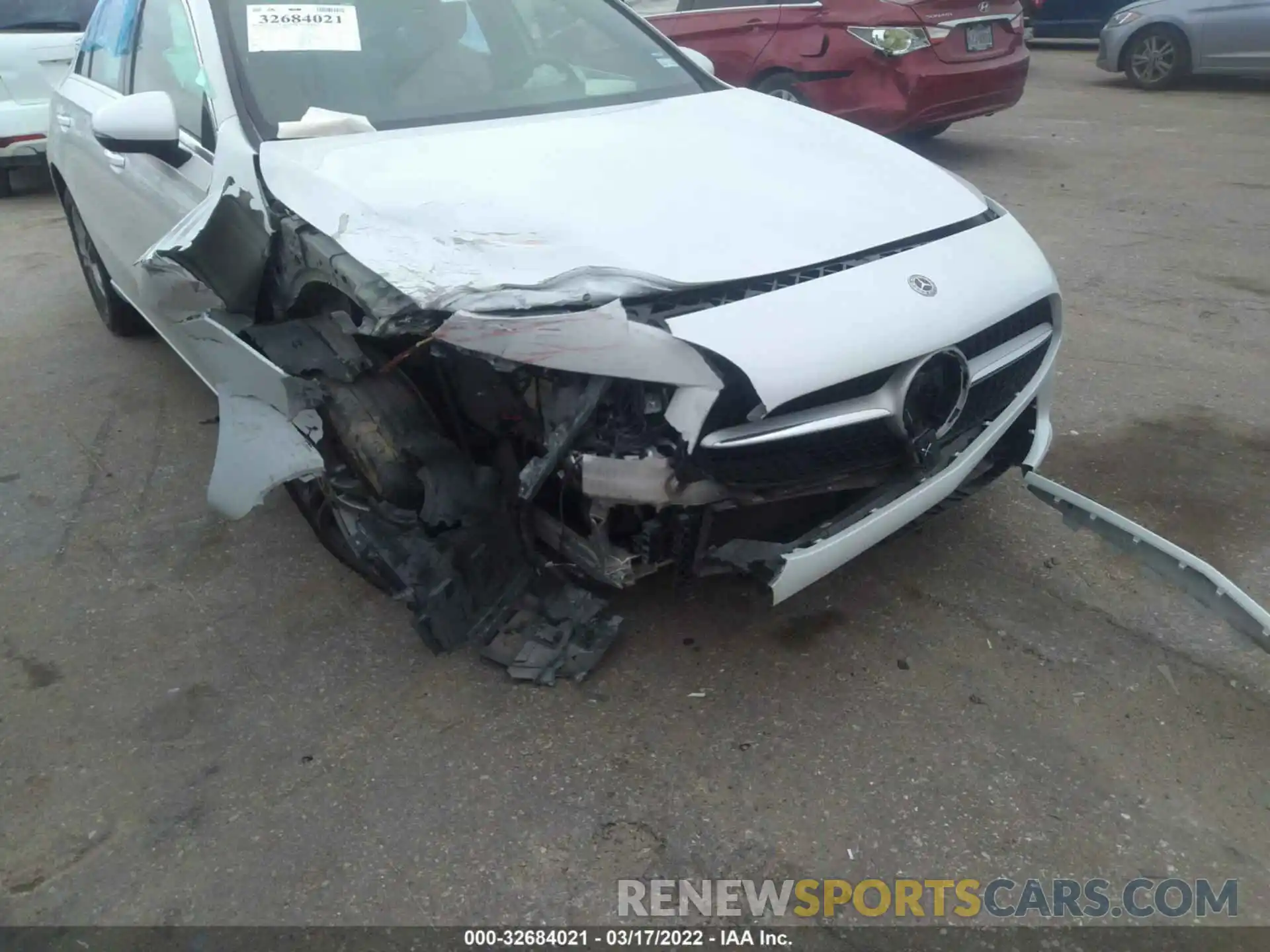 6 Photograph of a damaged car W1K3G4EB0LJ203758 MERCEDES-BENZ A-CLASS 2020