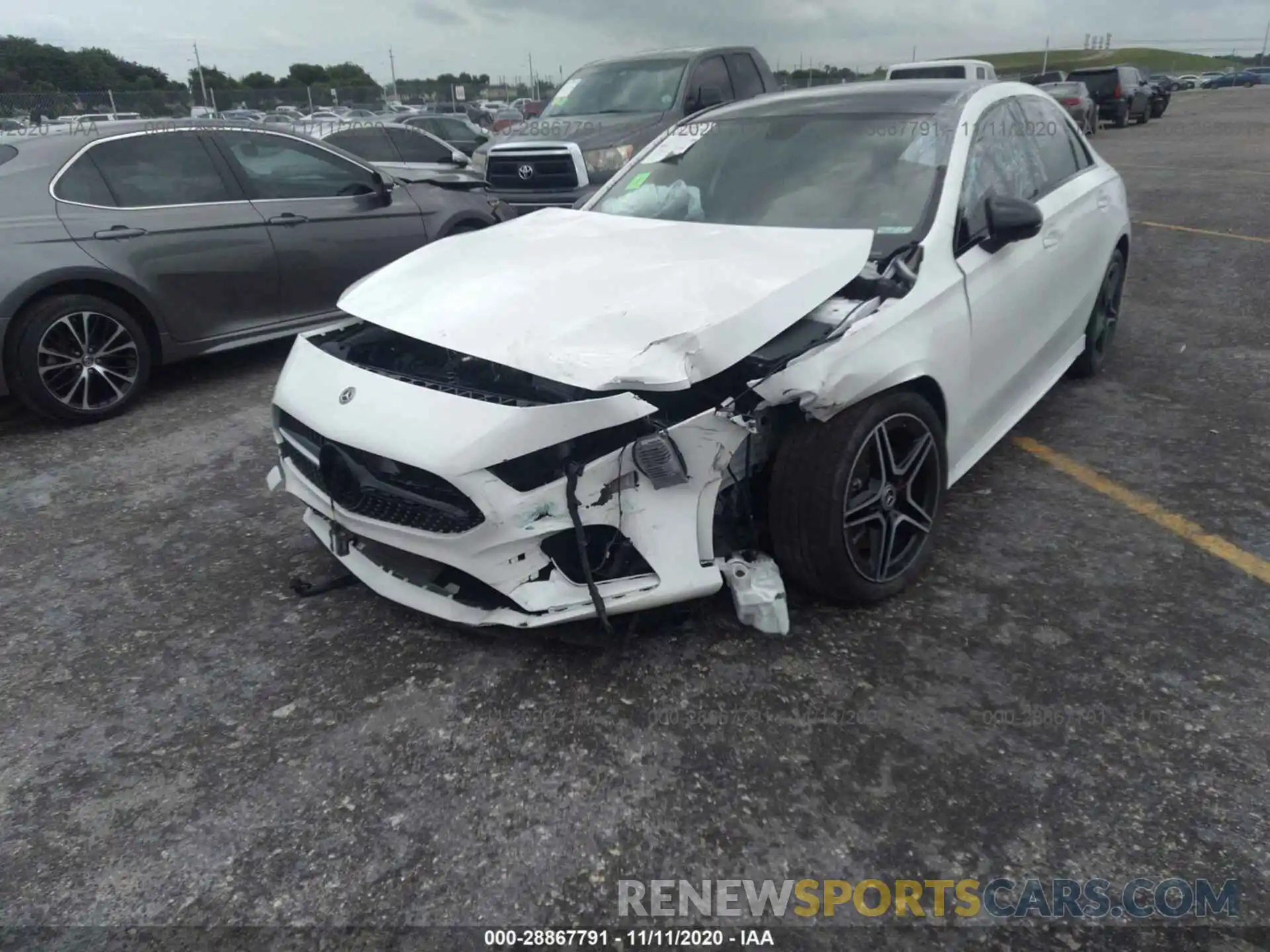 6 Фотография поврежденного автомобиля W1K3G4EB0LJ207874 MERCEDES-BENZ A-CLASS 2020