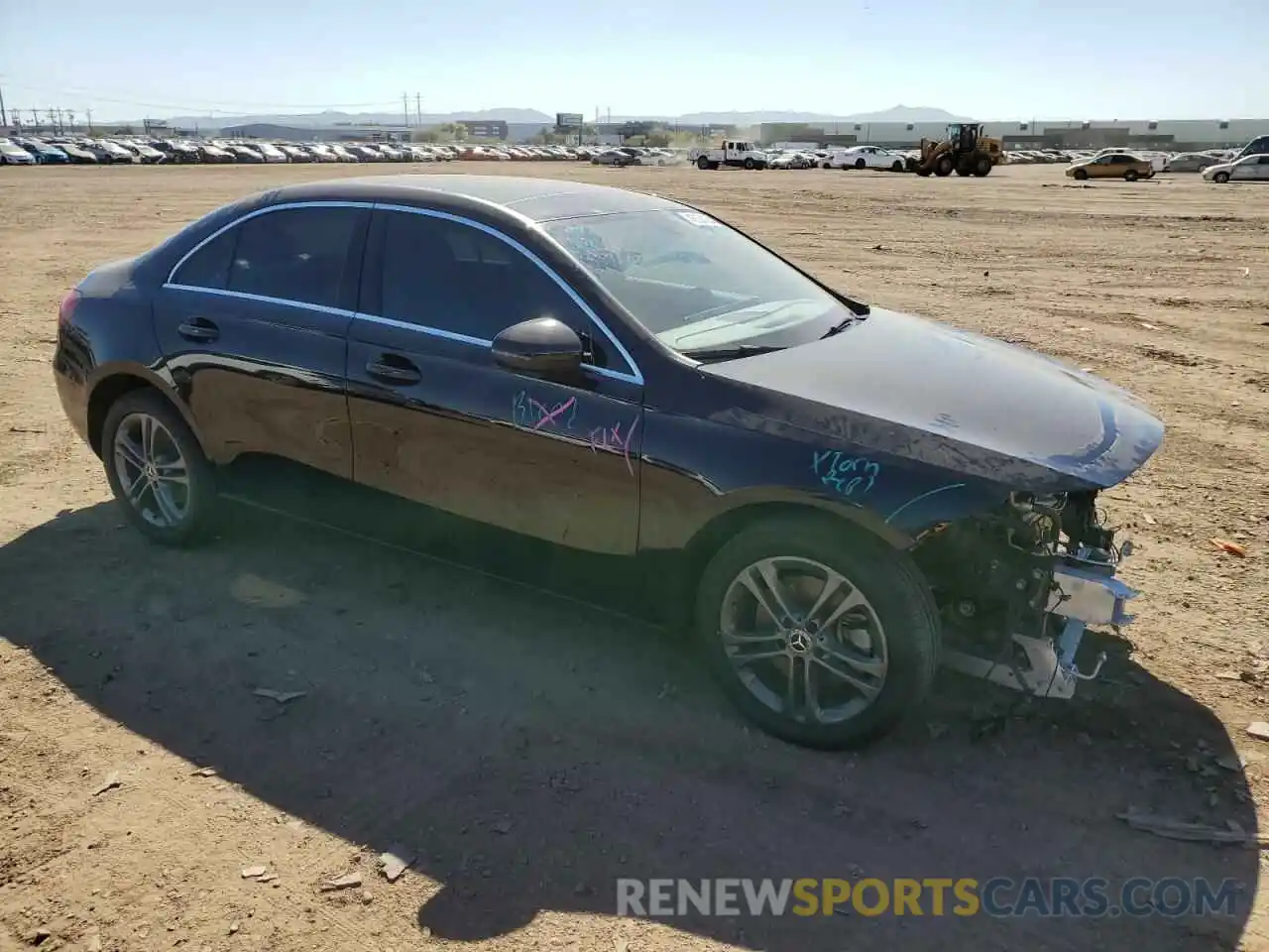 4 Photograph of a damaged car W1K3G4EB0LJ208393 MERCEDES-BENZ A-CLASS 2020