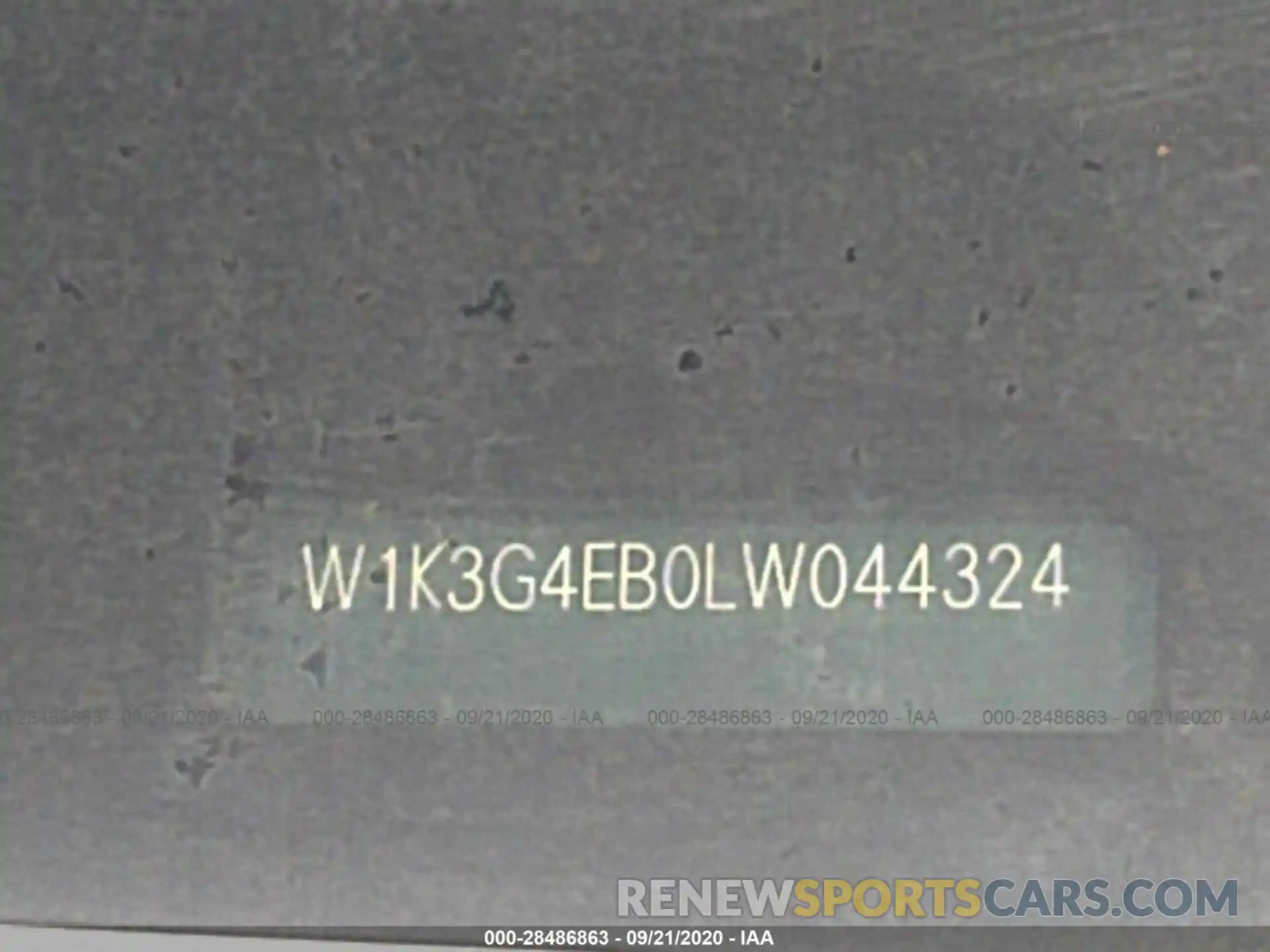 9 Фотография поврежденного автомобиля W1K3G4EB0LW044324 MERCEDES-BENZ A-CLASS 2020