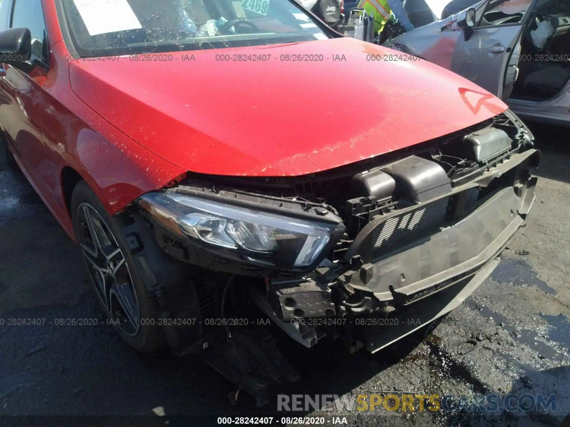 6 Photograph of a damaged car W1K3G4EB0LW045411 MERCEDES-BENZ A-CLASS 2020