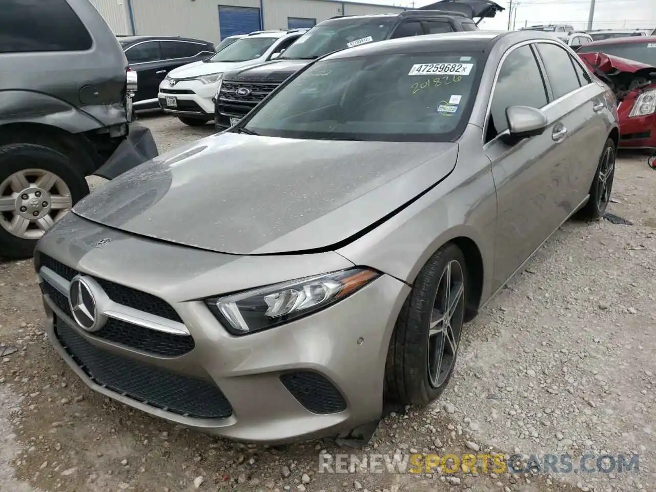 2 Photograph of a damaged car W1K3G4EB1LJ201226 MERCEDES-BENZ A-CLASS 2020