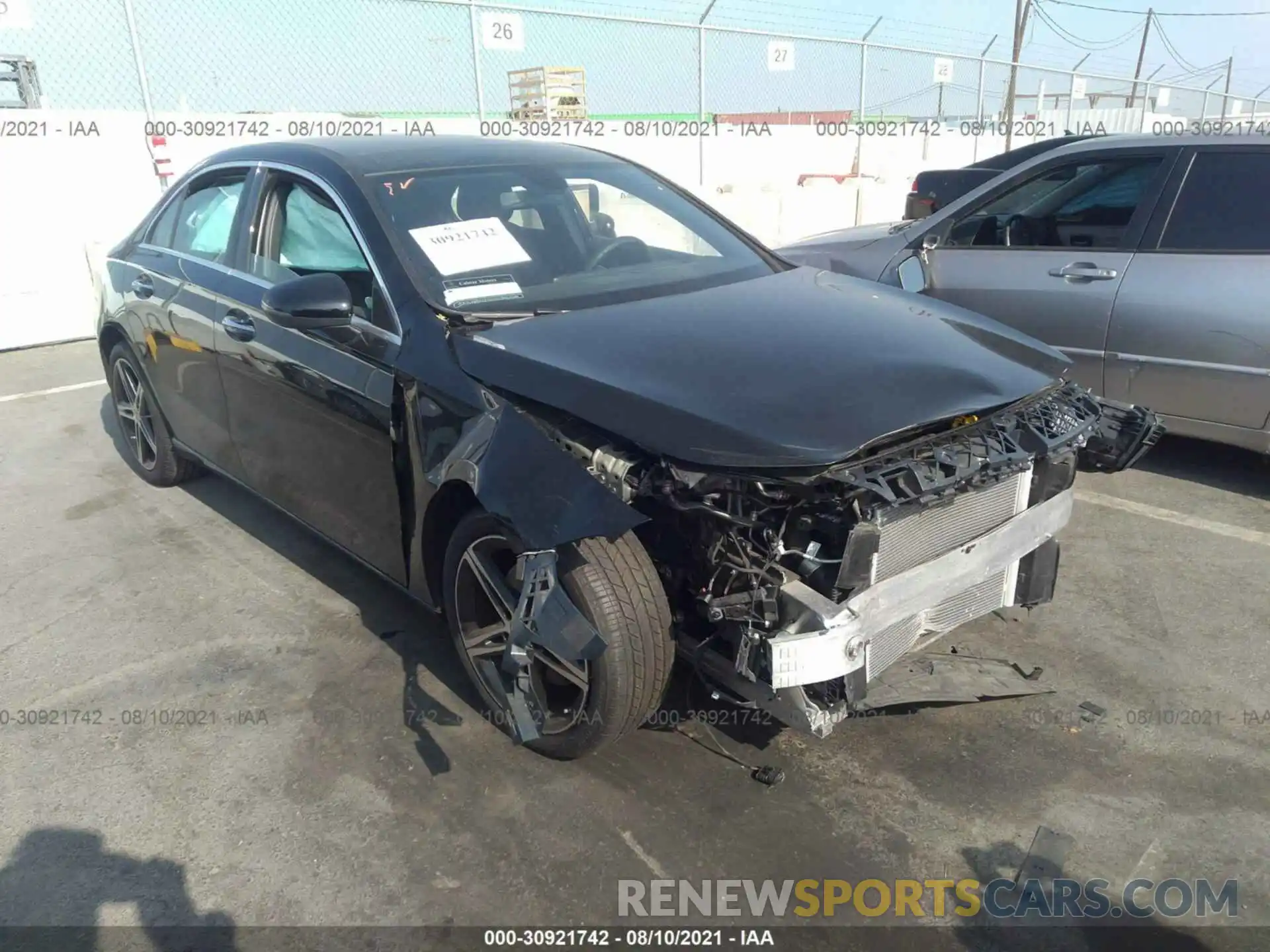 1 Photograph of a damaged car W1K3G4EB1LJ208466 MERCEDES-BENZ A-CLASS 2020