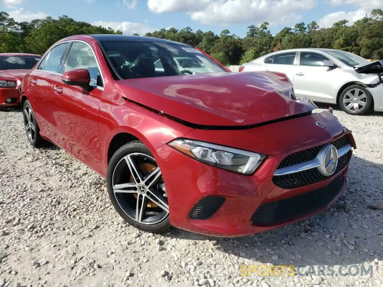 1 Photograph of a damaged car W1K3G4EB1LJ214848 MERCEDES-BENZ A-CLASS 2020