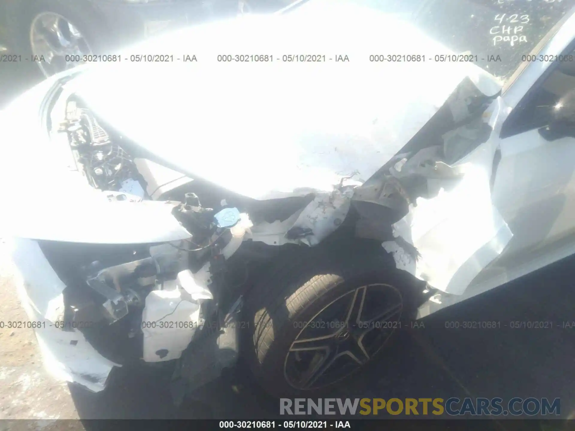 6 Photograph of a damaged car W1K3G4EB1LJ224540 MERCEDES-BENZ A-CLASS 2020