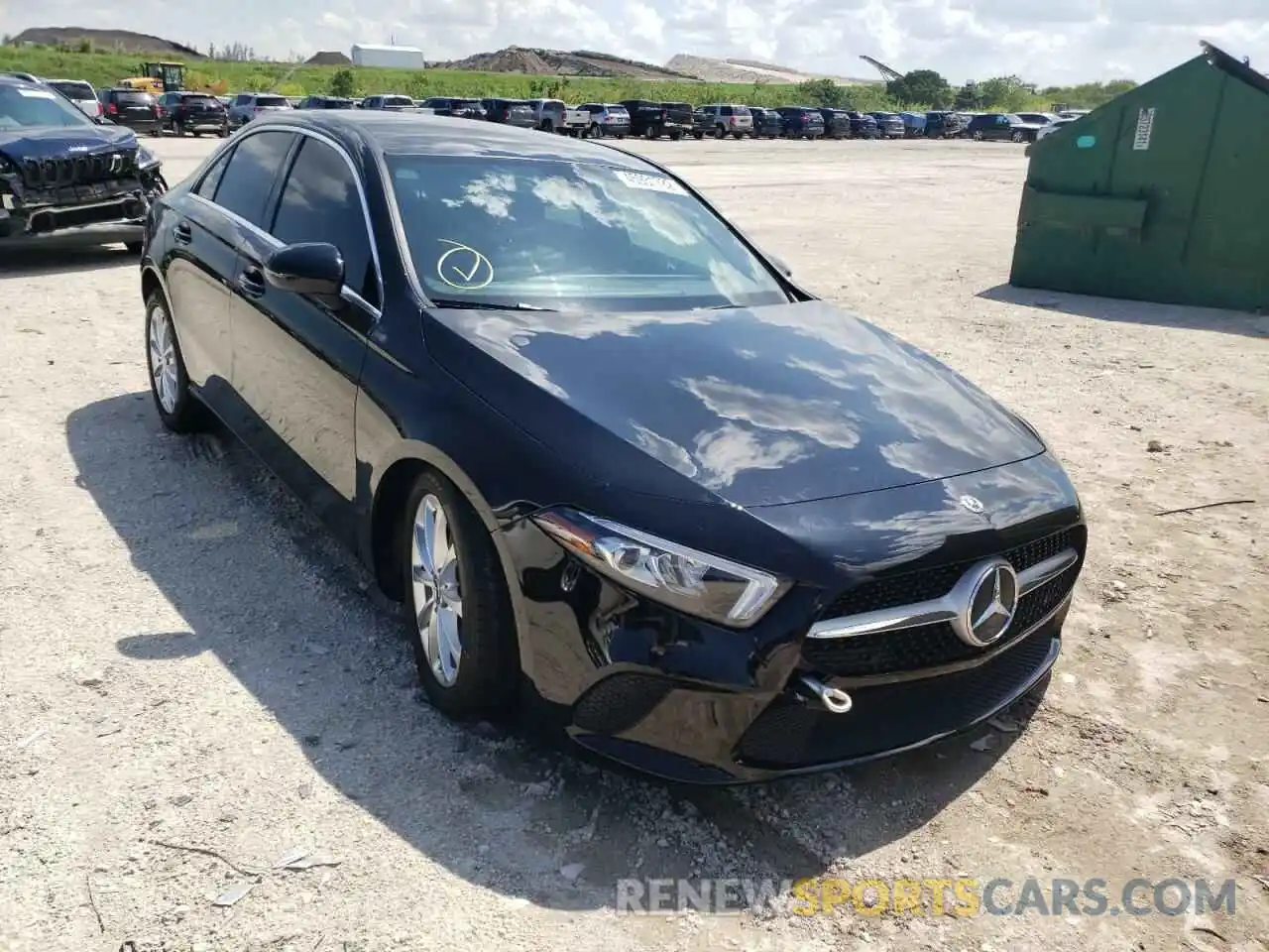 1 Photograph of a damaged car W1K3G4EB1LW044607 MERCEDES-BENZ A-CLASS 2020