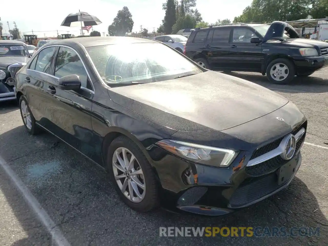 1 Photograph of a damaged car W1K3G4EB2LJ202434 MERCEDES-BENZ A-CLASS 2020