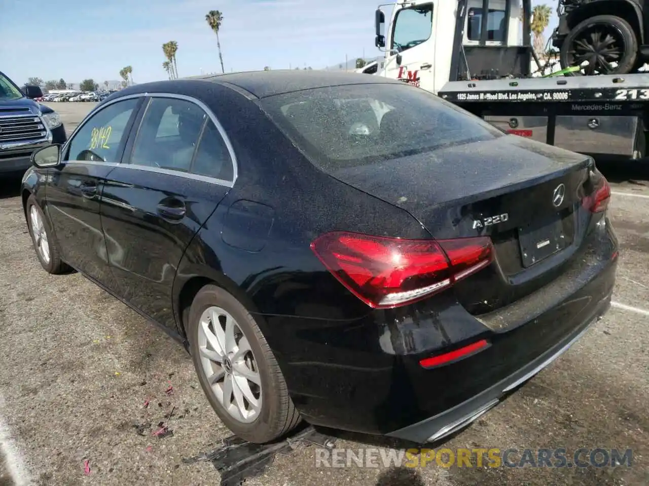 3 Photograph of a damaged car W1K3G4EB2LJ202434 MERCEDES-BENZ A-CLASS 2020