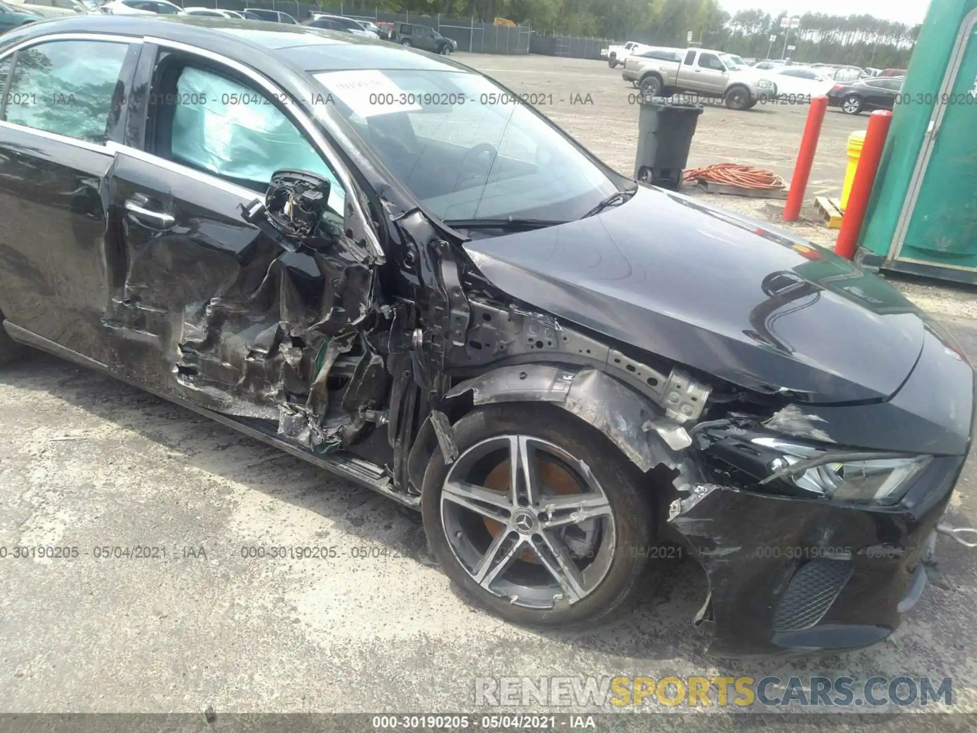 6 Photograph of a damaged car W1K3G4EB2LJ213756 MERCEDES-BENZ A-CLASS 2020