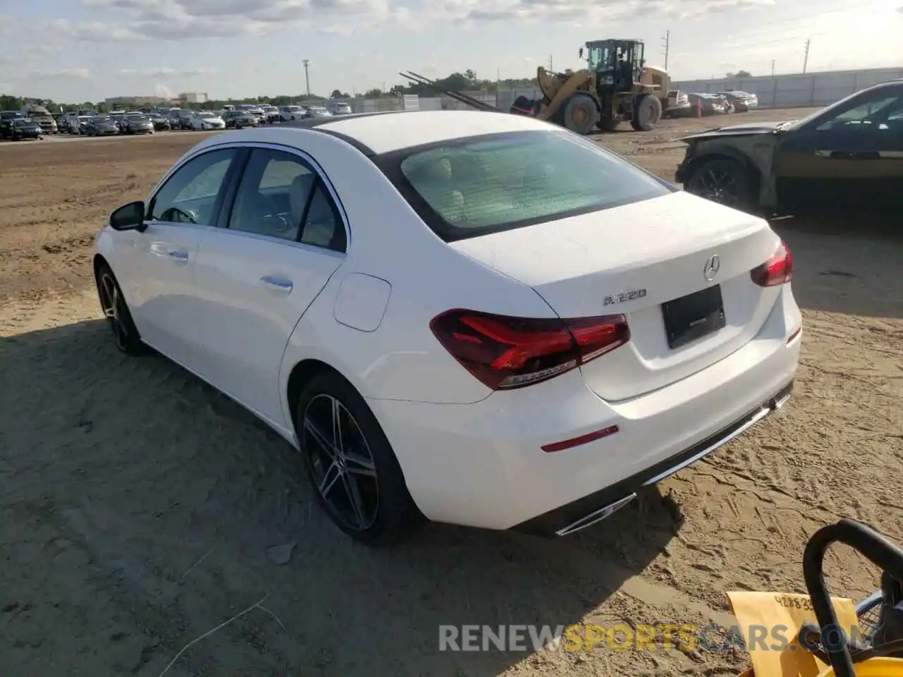 3 Photograph of a damaged car W1K3G4EB2LJ232131 MERCEDES-BENZ A-CLASS 2020