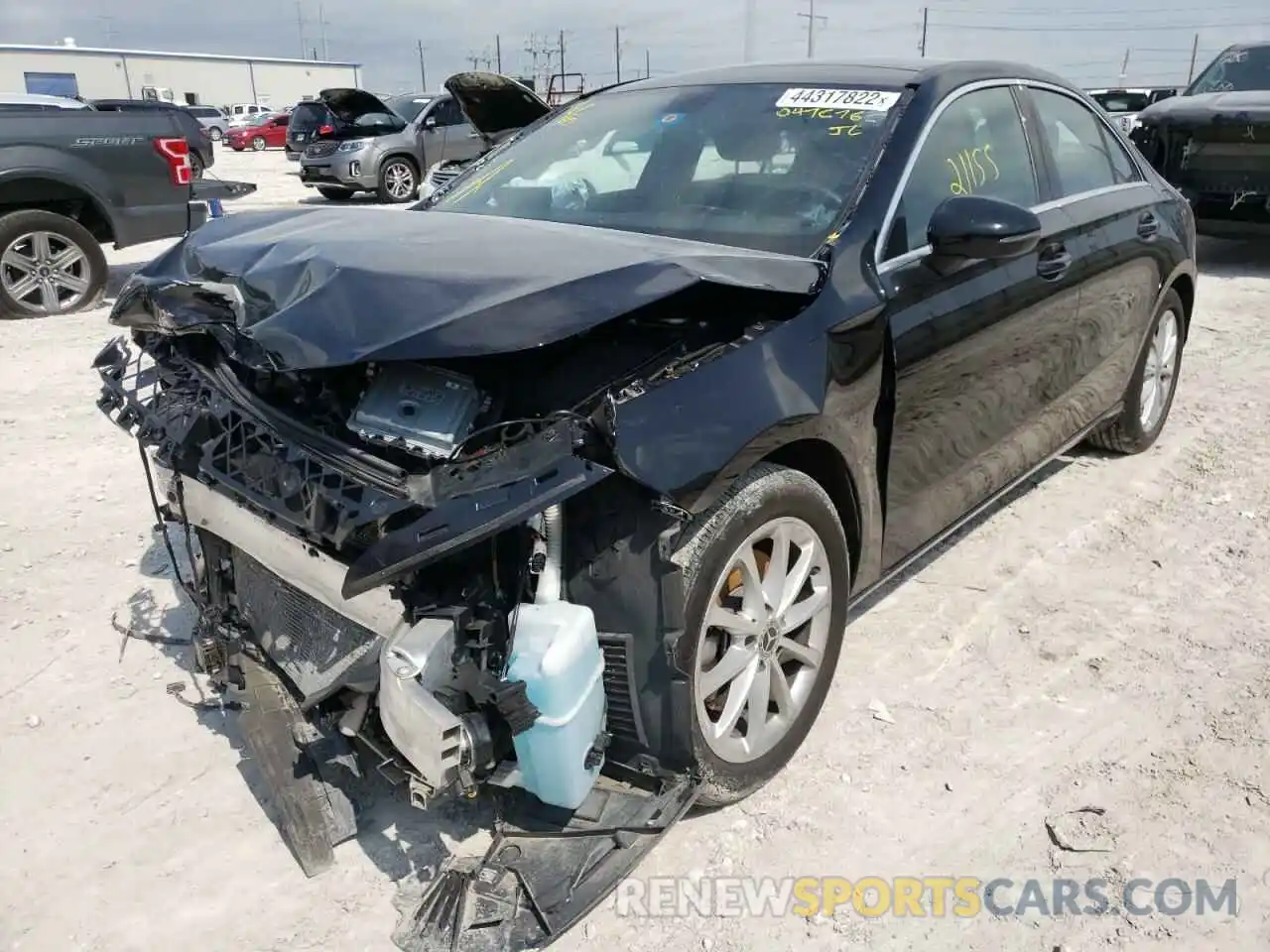 2 Photograph of a damaged car W1K3G4EB2LW047676 MERCEDES-BENZ A-CLASS 2020