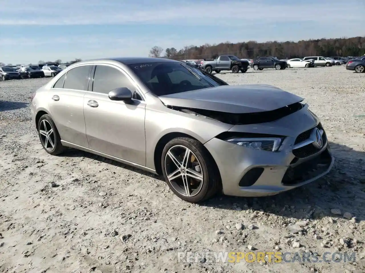 1 Photograph of a damaged car W1K3G4EB3LJ203866 MERCEDES-BENZ A-CLASS 2020