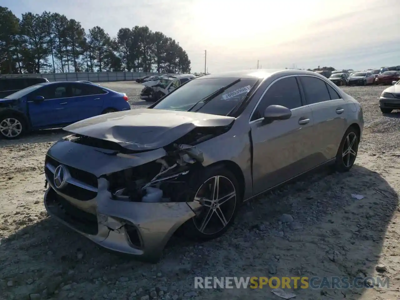 2 Photograph of a damaged car W1K3G4EB3LJ203866 MERCEDES-BENZ A-CLASS 2020