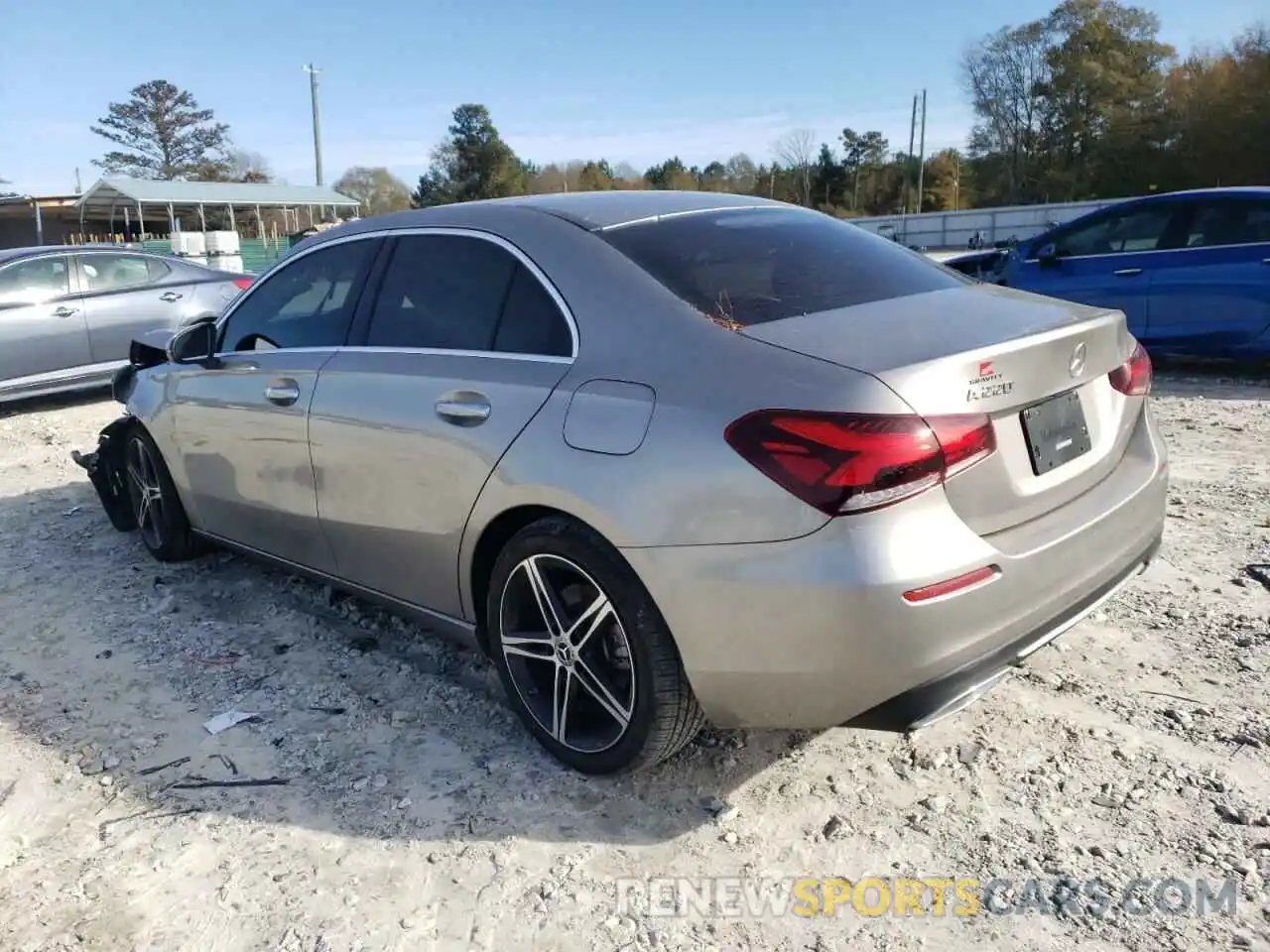 3 Photograph of a damaged car W1K3G4EB3LJ203866 MERCEDES-BENZ A-CLASS 2020