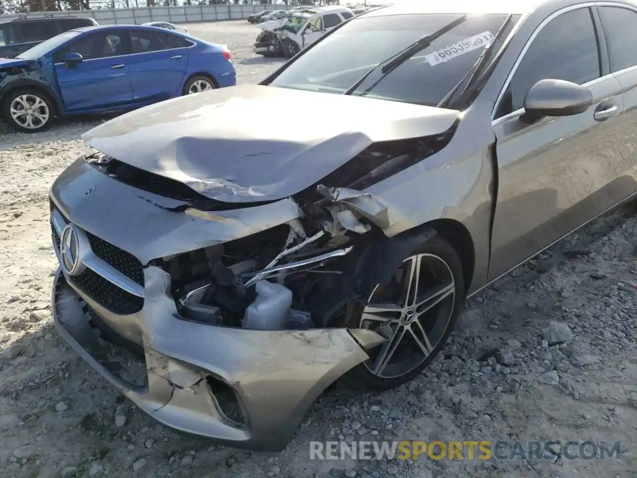 9 Photograph of a damaged car W1K3G4EB3LJ203866 MERCEDES-BENZ A-CLASS 2020