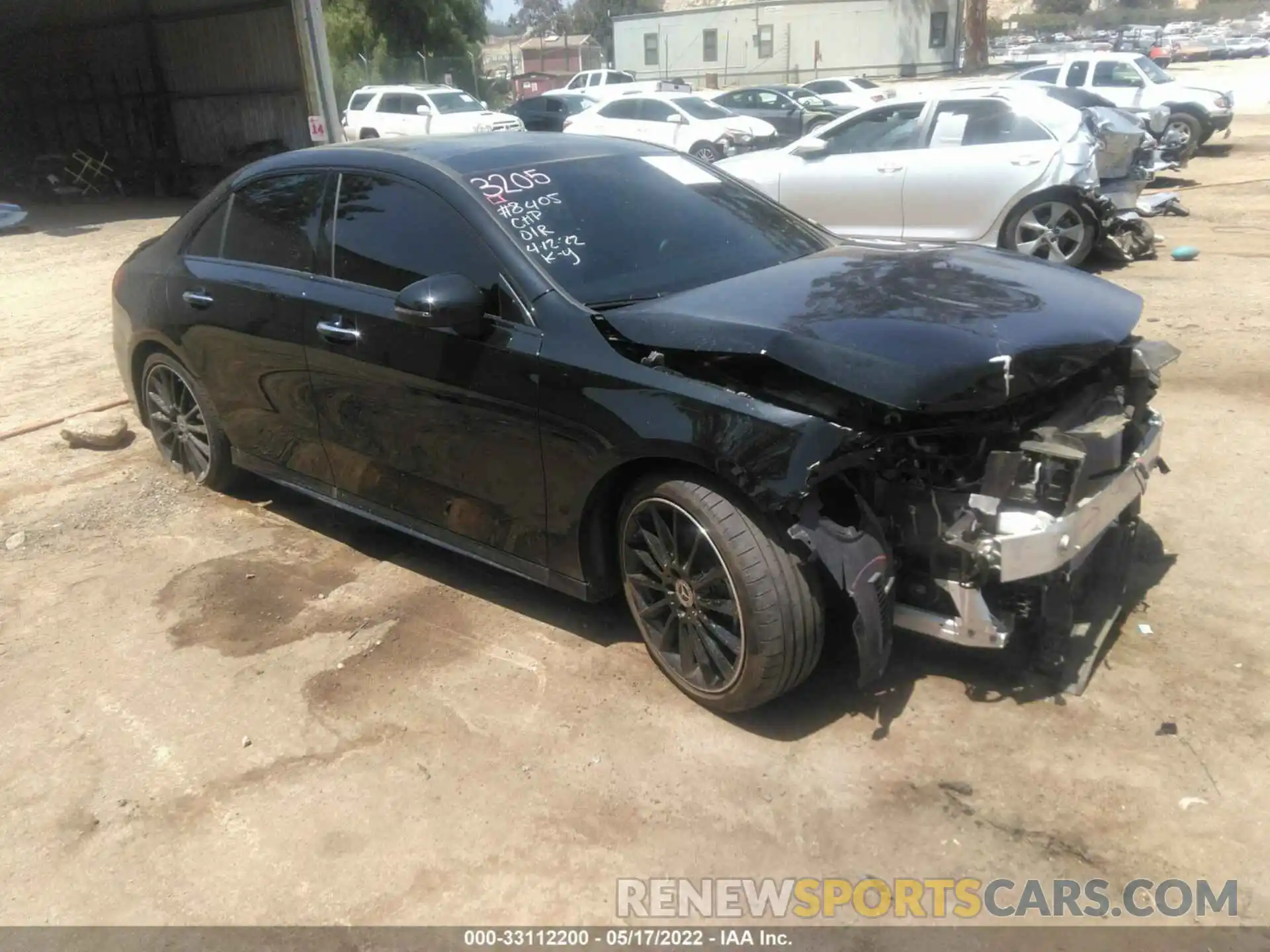 1 Photograph of a damaged car W1K3G4EB3LJ204659 MERCEDES-BENZ A-CLASS 2020