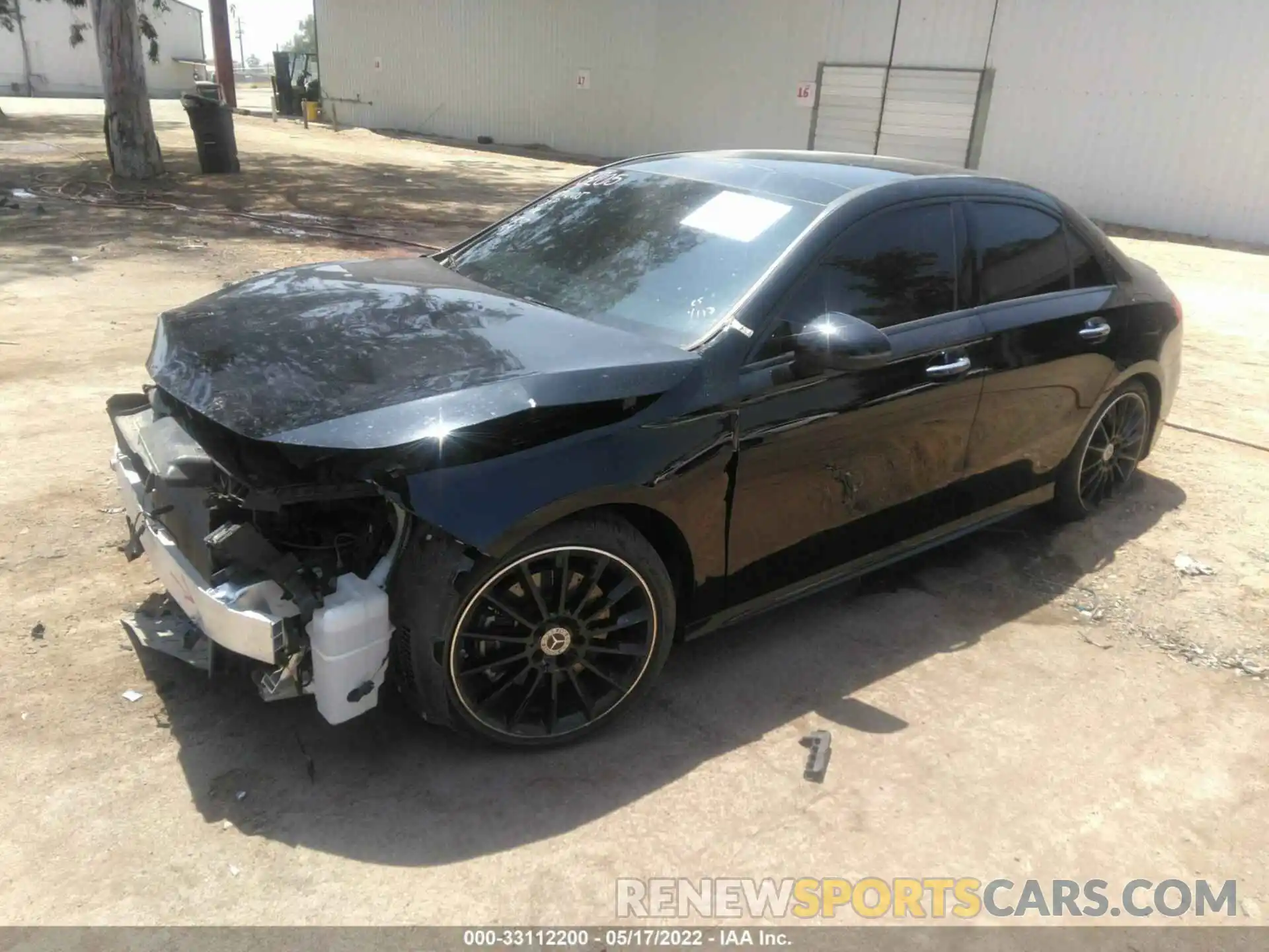 2 Photograph of a damaged car W1K3G4EB3LJ204659 MERCEDES-BENZ A-CLASS 2020