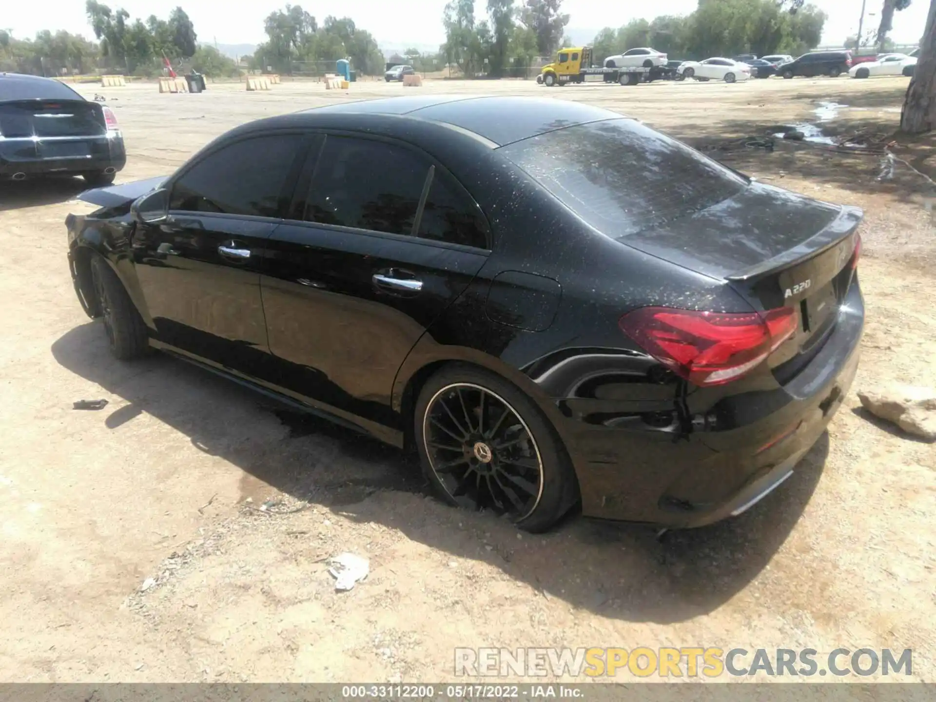 3 Photograph of a damaged car W1K3G4EB3LJ204659 MERCEDES-BENZ A-CLASS 2020