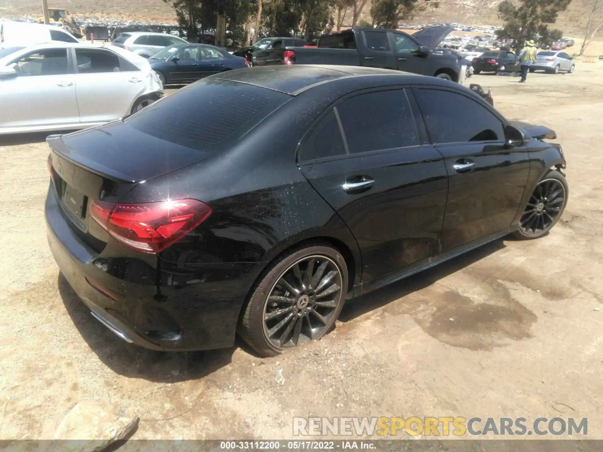 4 Photograph of a damaged car W1K3G4EB3LJ204659 MERCEDES-BENZ A-CLASS 2020