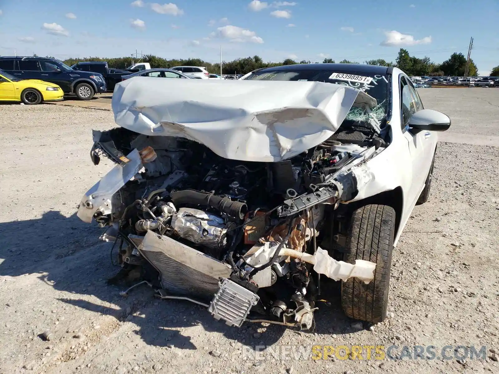 9 Photograph of a damaged car W1K3G4EB3LJ206119 MERCEDES-BENZ A-CLASS 2020