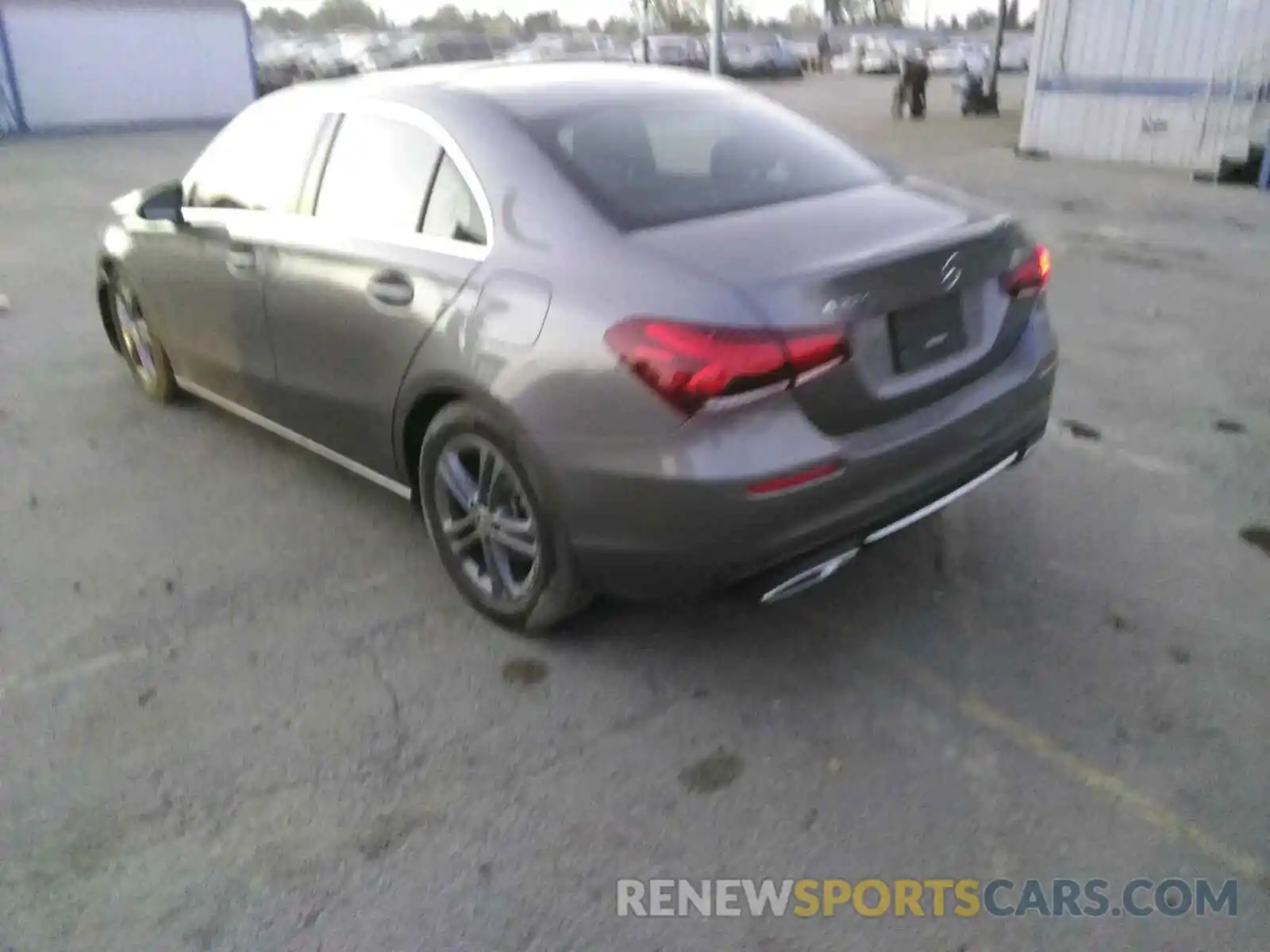 3 Photograph of a damaged car W1K3G4EB3LJ207996 MERCEDES-BENZ A-CLASS 2020