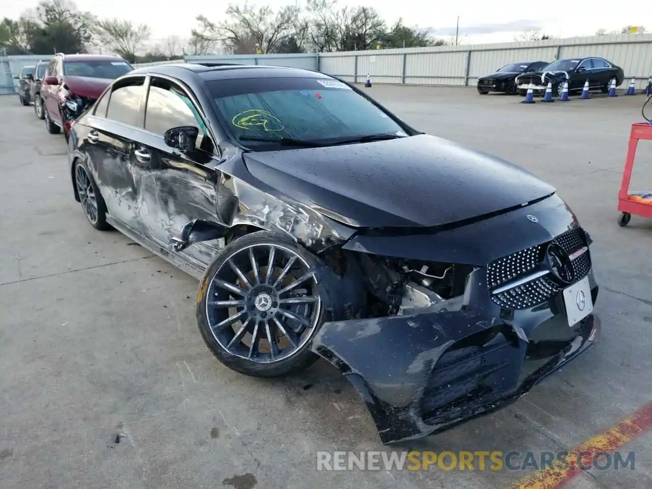 1 Photograph of a damaged car W1K3G4EB3LJ214446 MERCEDES-BENZ A-CLASS 2020