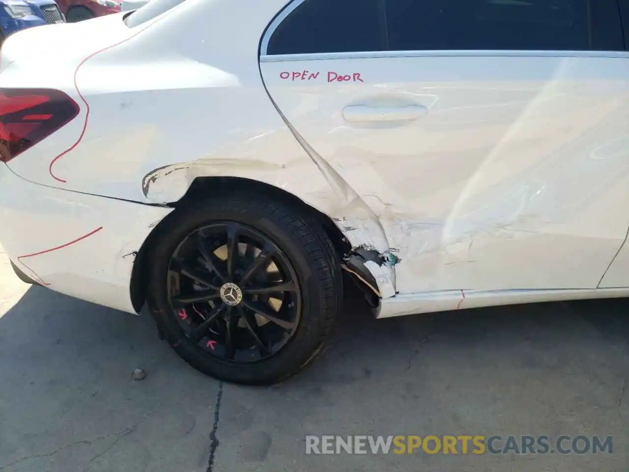 9 Photograph of a damaged car W1K3G4EB3LJ221395 MERCEDES-BENZ A-CLASS 2020