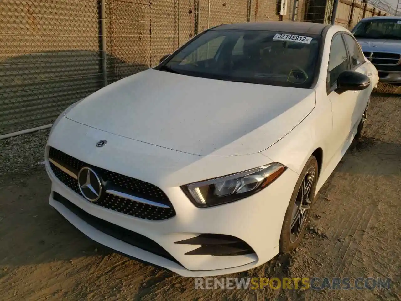 2 Photograph of a damaged car W1K3G4EB3LJ234065 MERCEDES-BENZ A-CLASS 2020