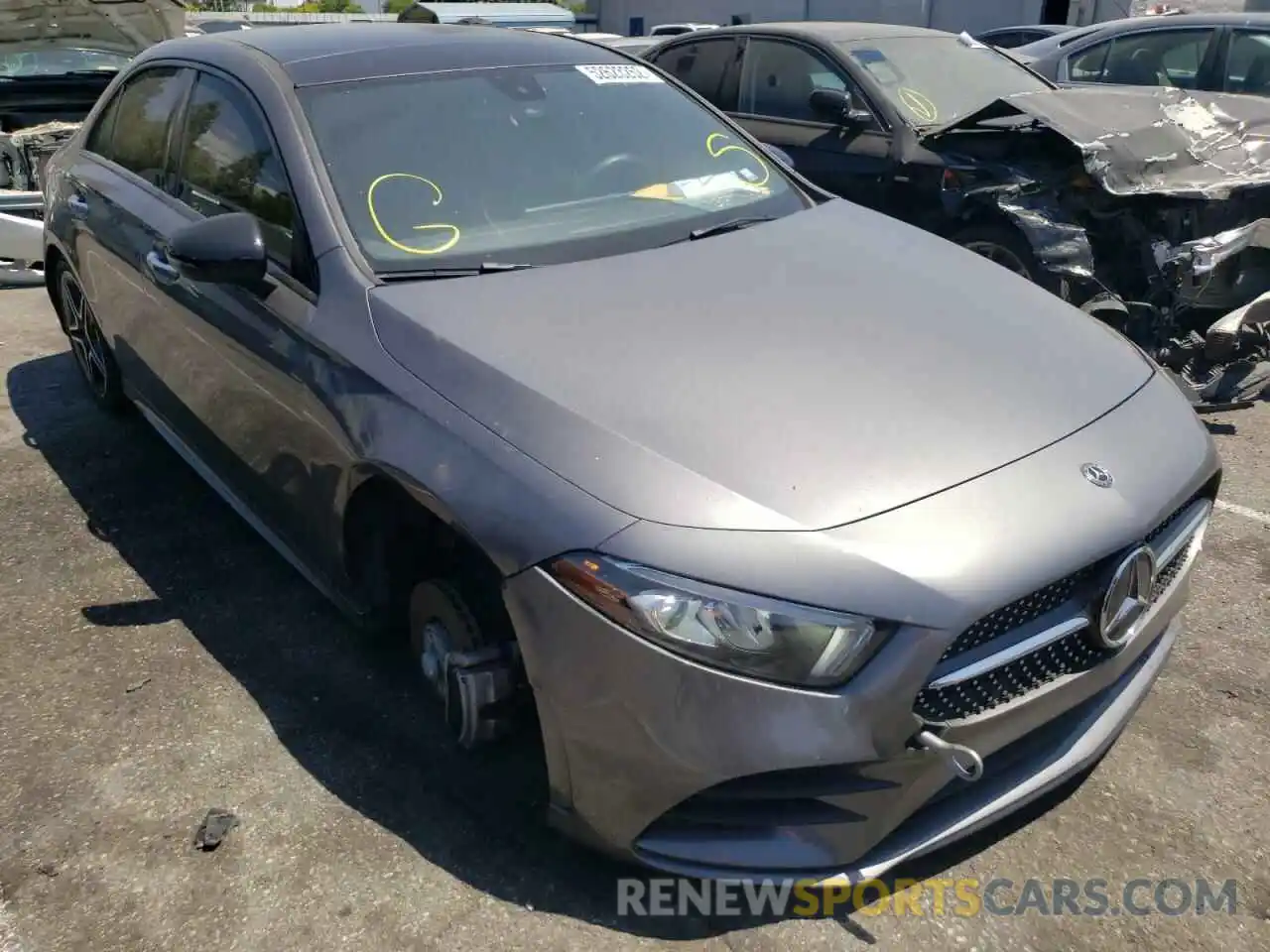 1 Photograph of a damaged car W1K3G4EB3LJ234390 MERCEDES-BENZ A-CLASS 2020